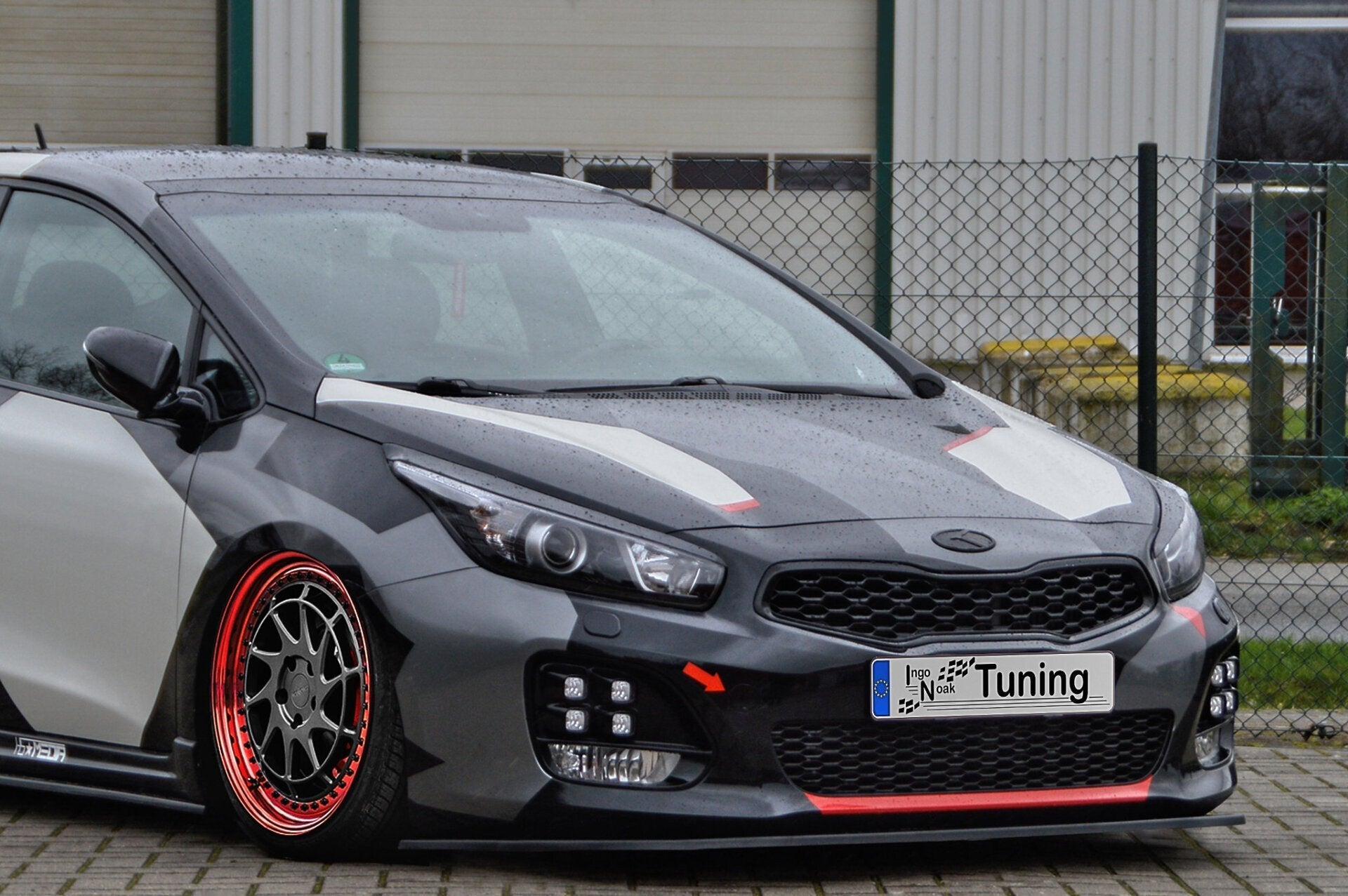 Cup Frontspoilerlippe passend für Kia Ceed GT Line