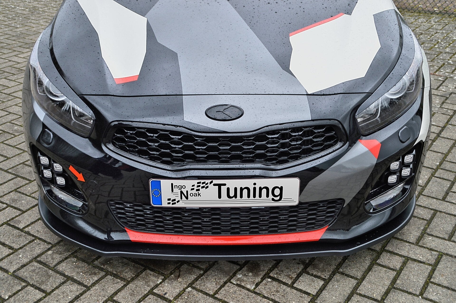 Cup Frontspoilerlippe passend für Kia Ceed GT Line