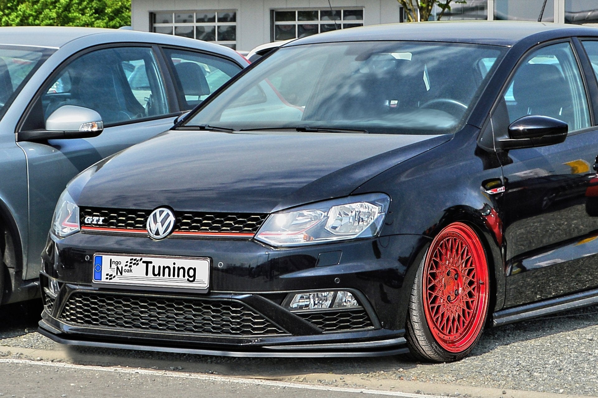 Spoilerschwert Frontspoilerlippe Cuplippe passend für VW Polo 6C 5 GTI