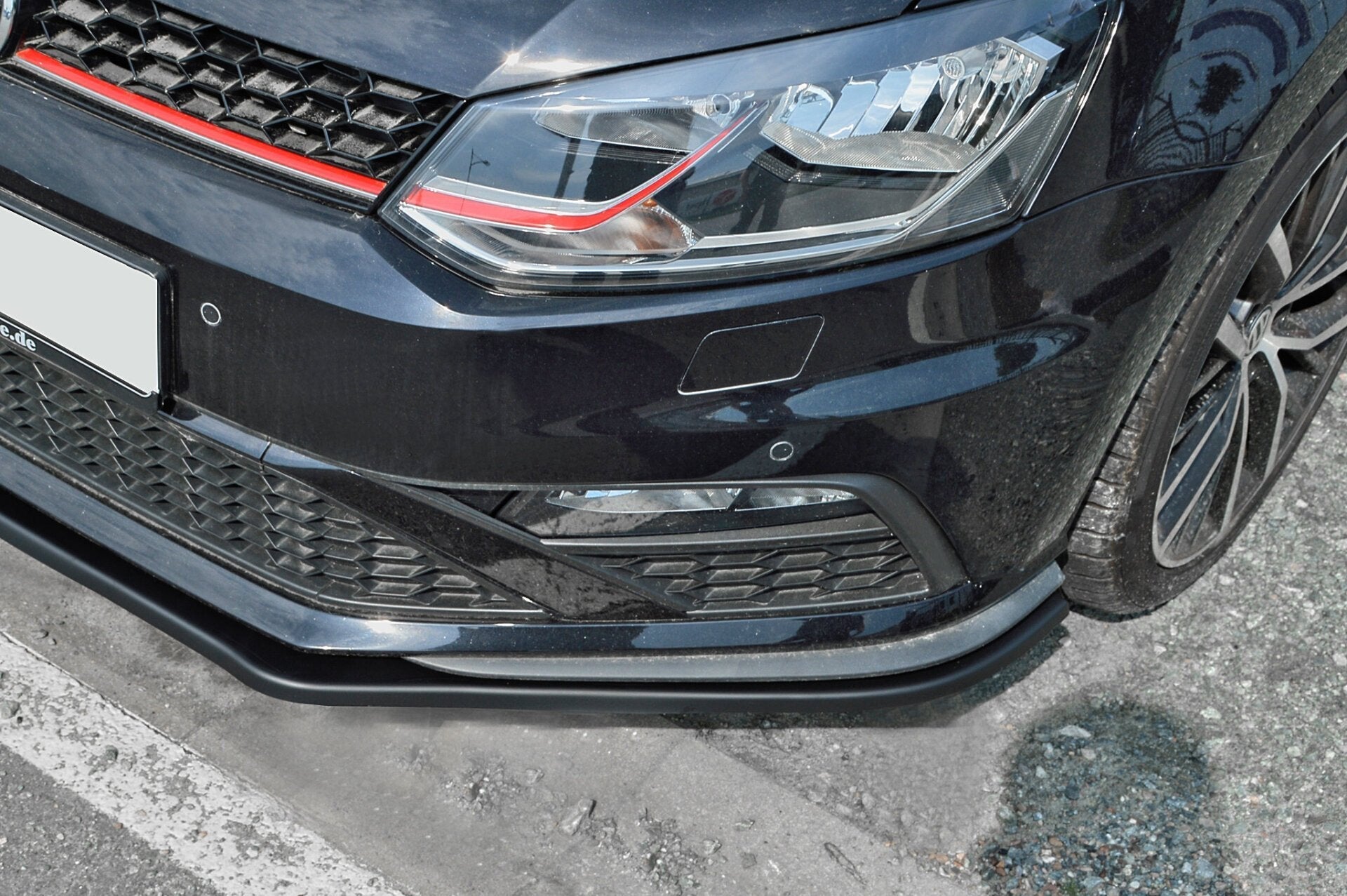 Spoilerschwert Frontspoilerlippe Cuplippe passend für VW Polo 6C 5 GTI