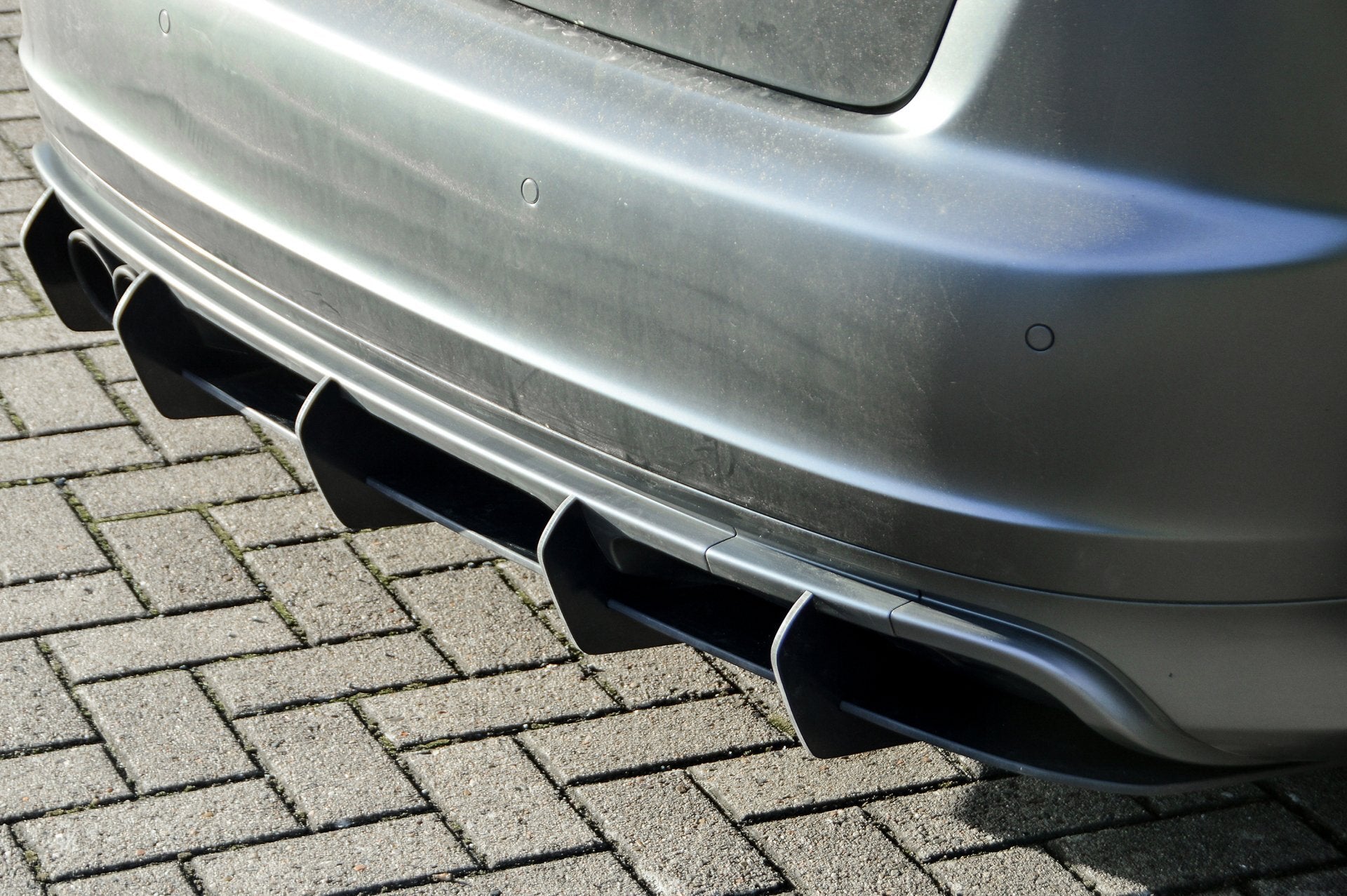 Gefräster Heckansatz passend für Audi S3 8P Sportback