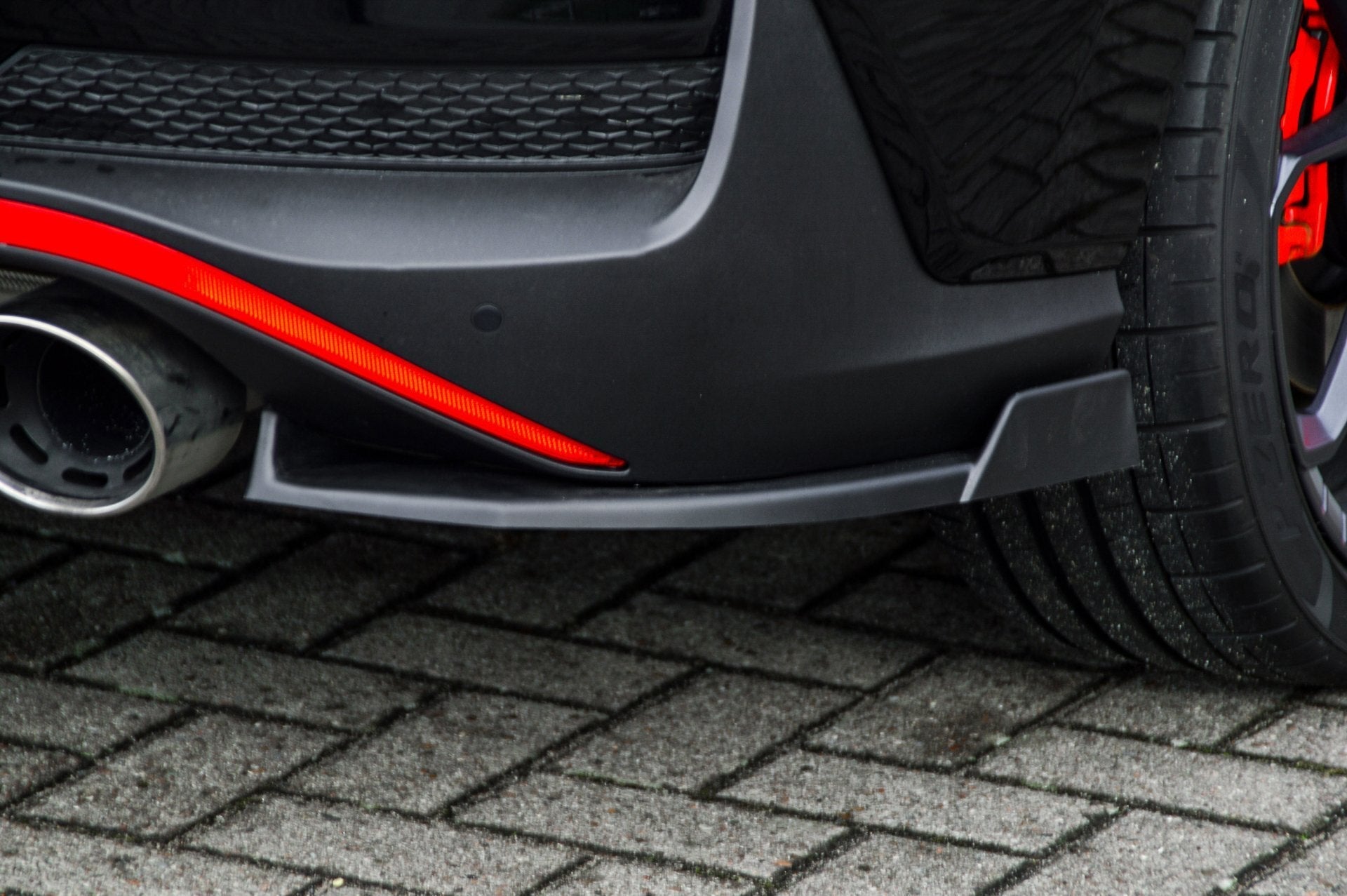Heckansatz Seitenteile mit Wing passend für Hyundai I30N Fastback Facelift