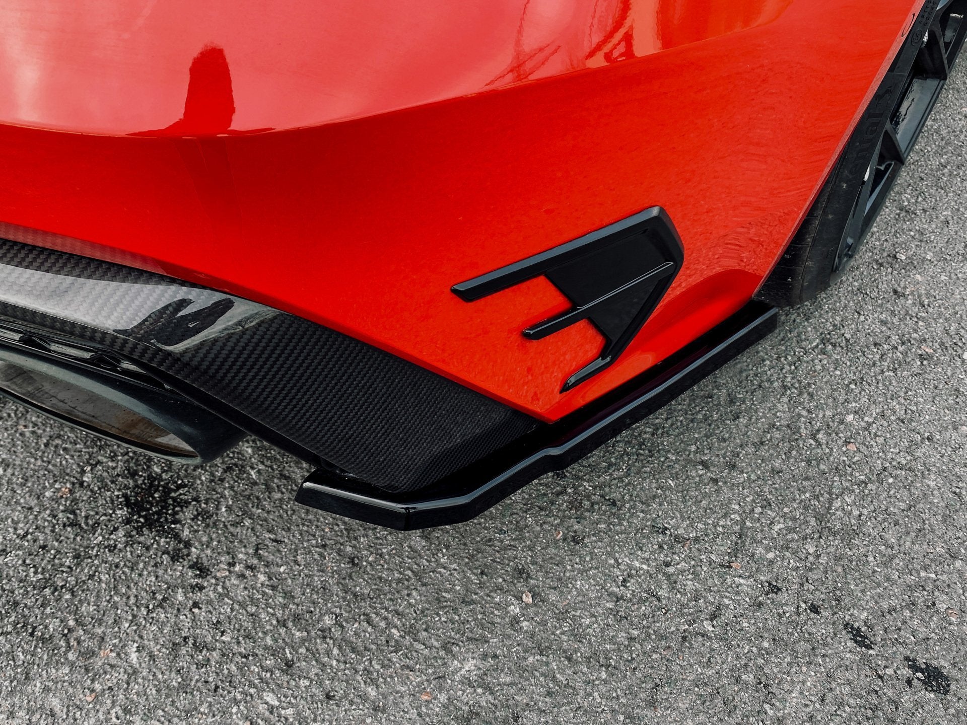 Heckansatz Seitenteile passend für Audi RS7 8C 4K
