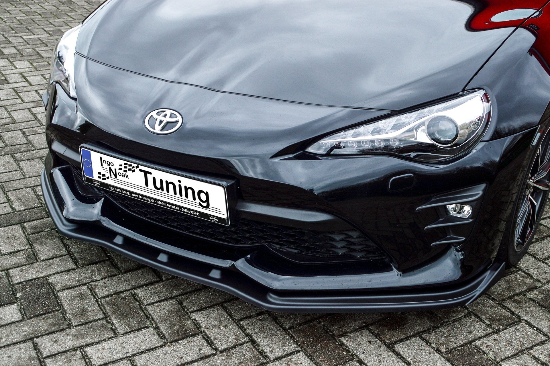 Cup Frontspoilerlippe mit Wing passend für Toyota GT86 Facelift