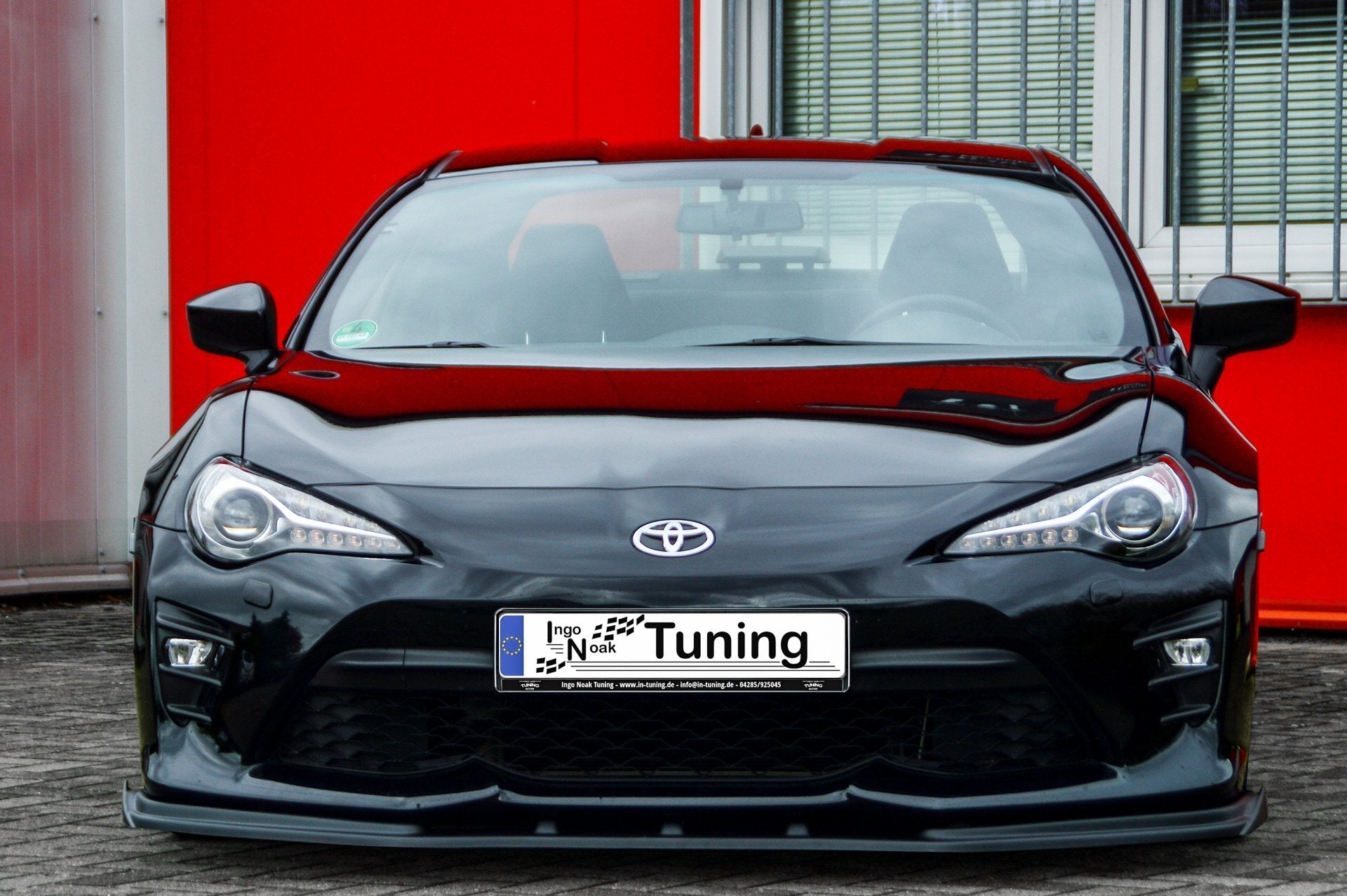 Cup Frontspoilerlippe mit Wing passend für Toyota GT86 Facelift