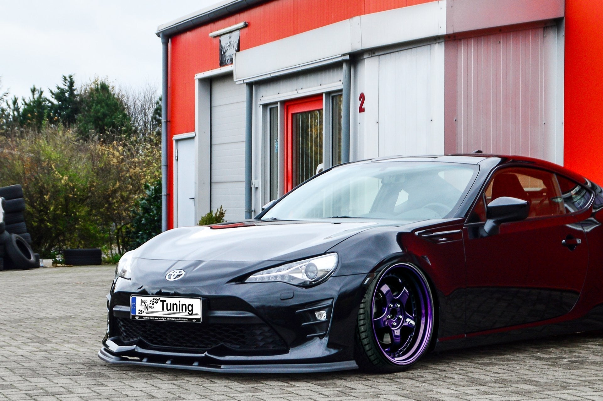 Cup Frontspoilerlippe passend für Toyota GT86 Facelift