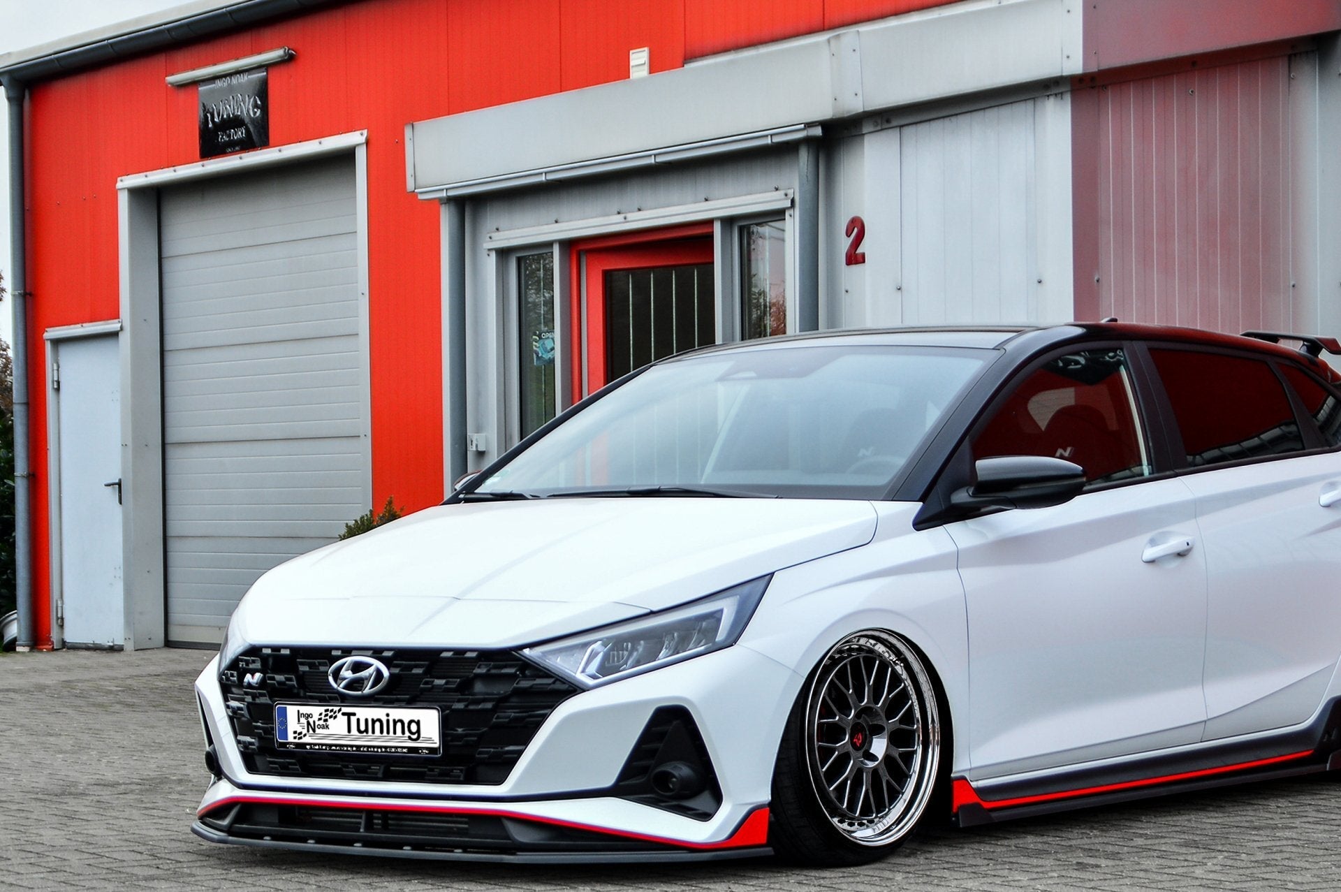 Cup Frontspoilerlippe passend für Hyundai I20N Performance