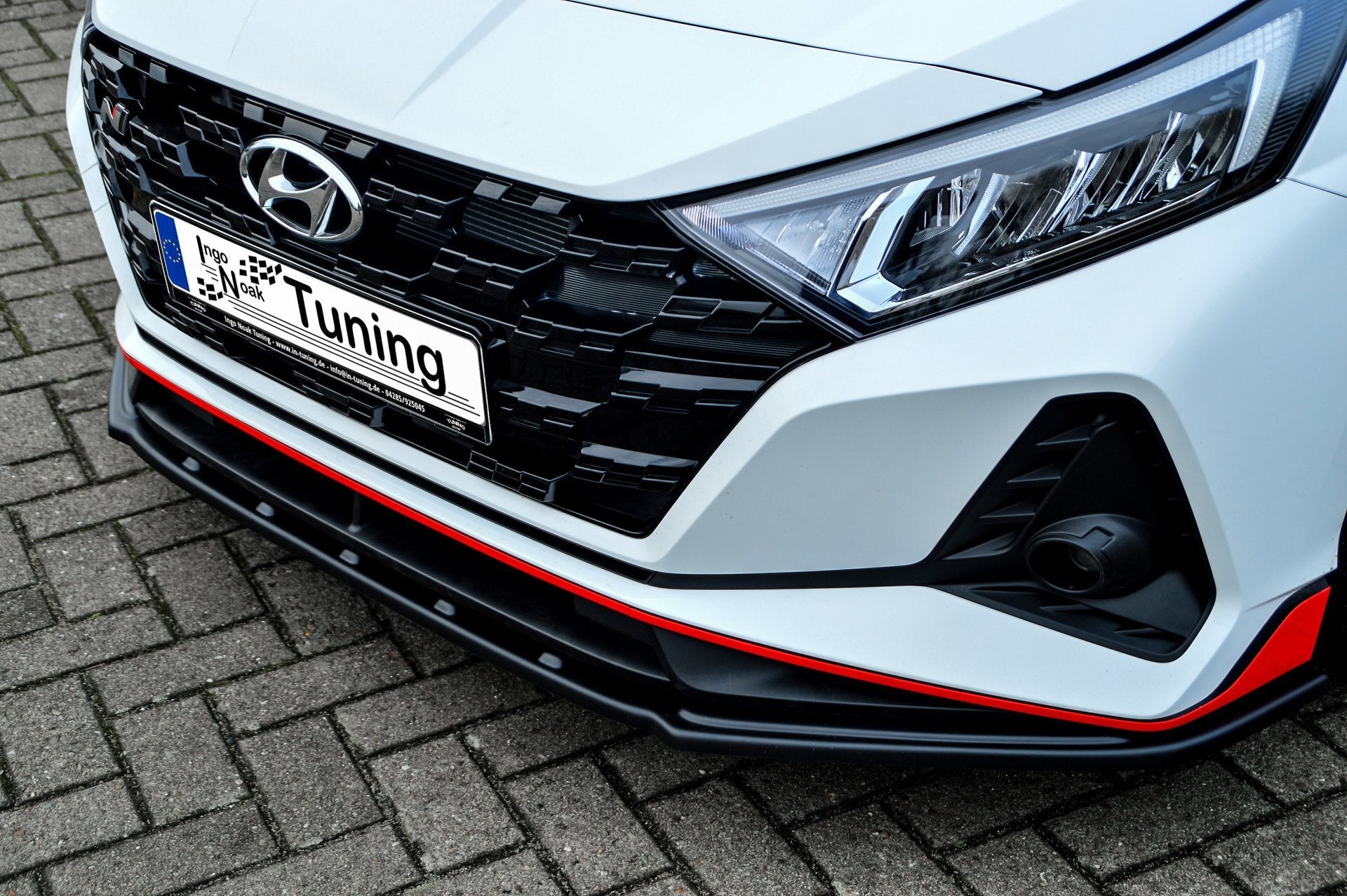Cup Frontspoilerlippe passend für Hyundai I20N Performance