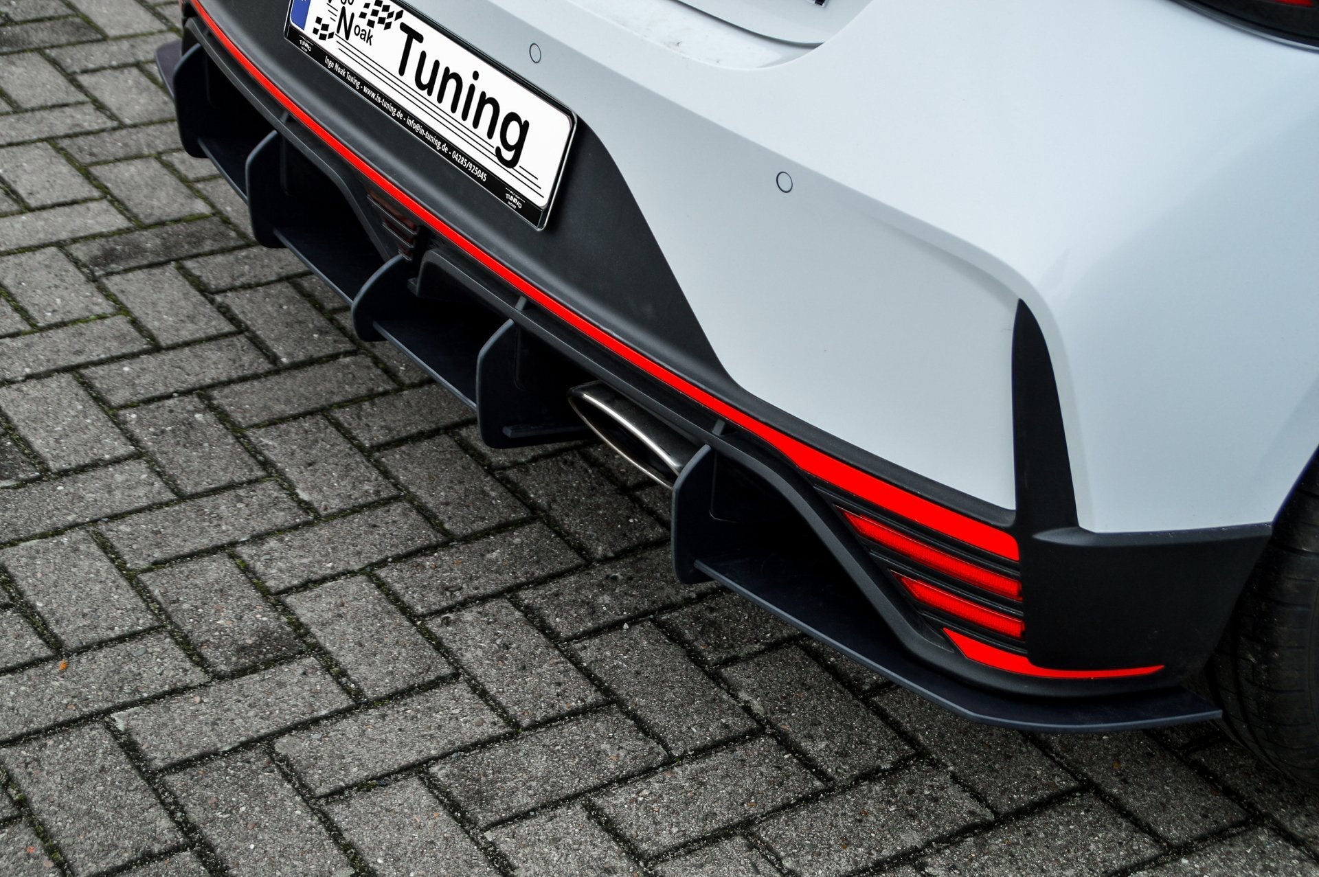 Racing Heckansatz passend für Hyundai I20N Performance
