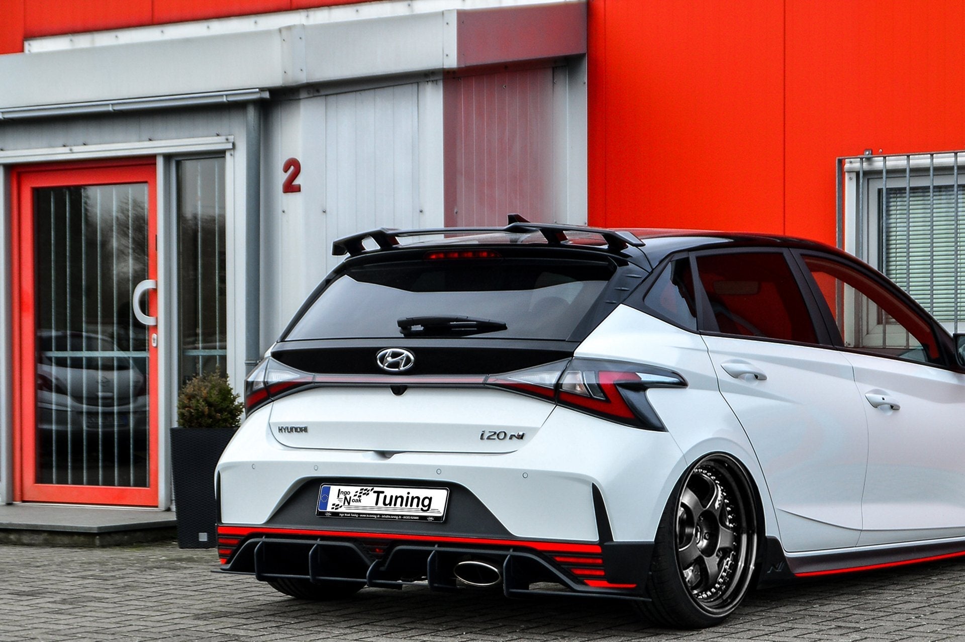 Racing Heckansatz passend für Hyundai I20N Performance