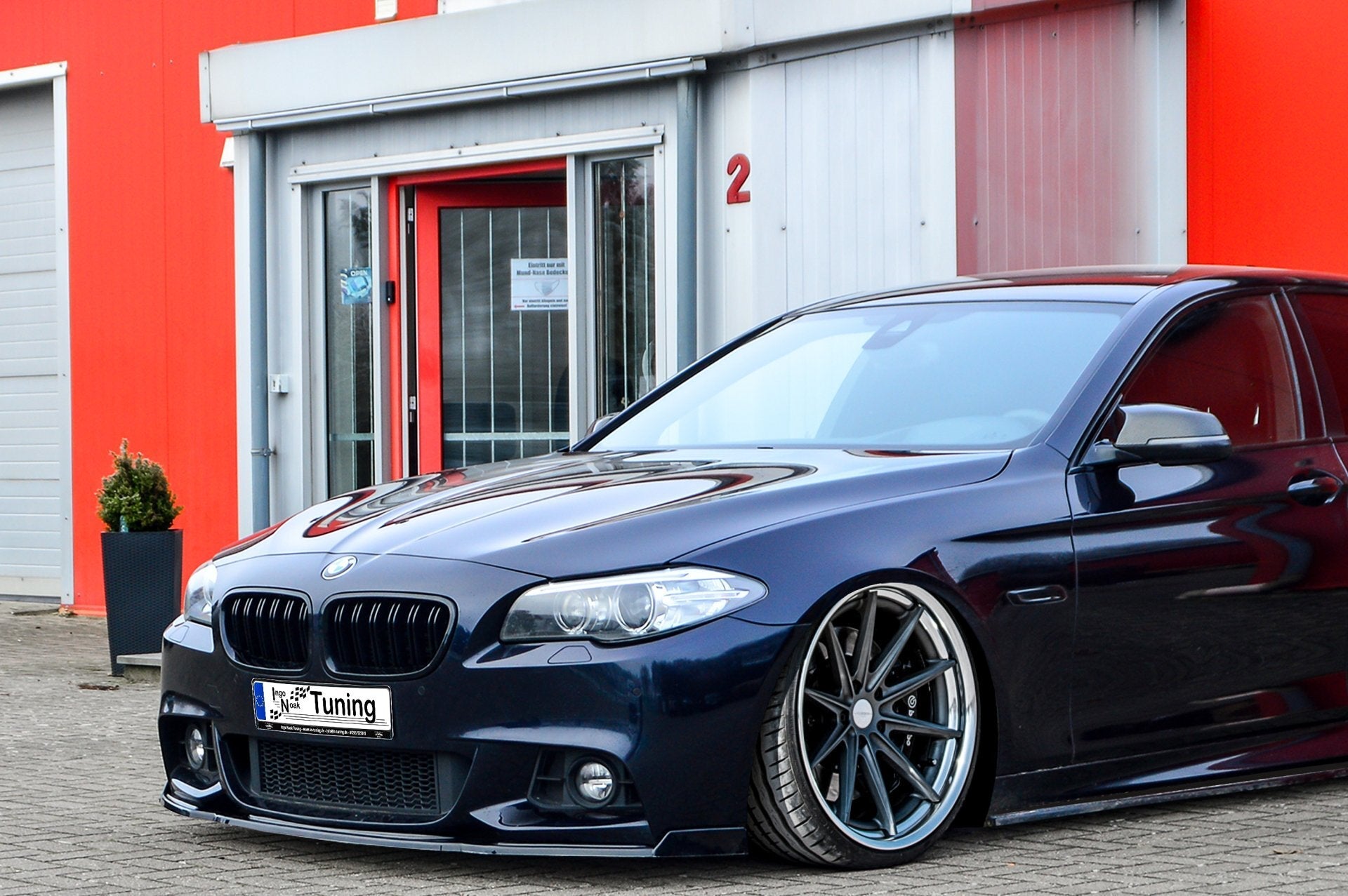 Frontspoilerlippe Cuplippe mit Wing passend für BMW 5er F10 F11 M-Paket