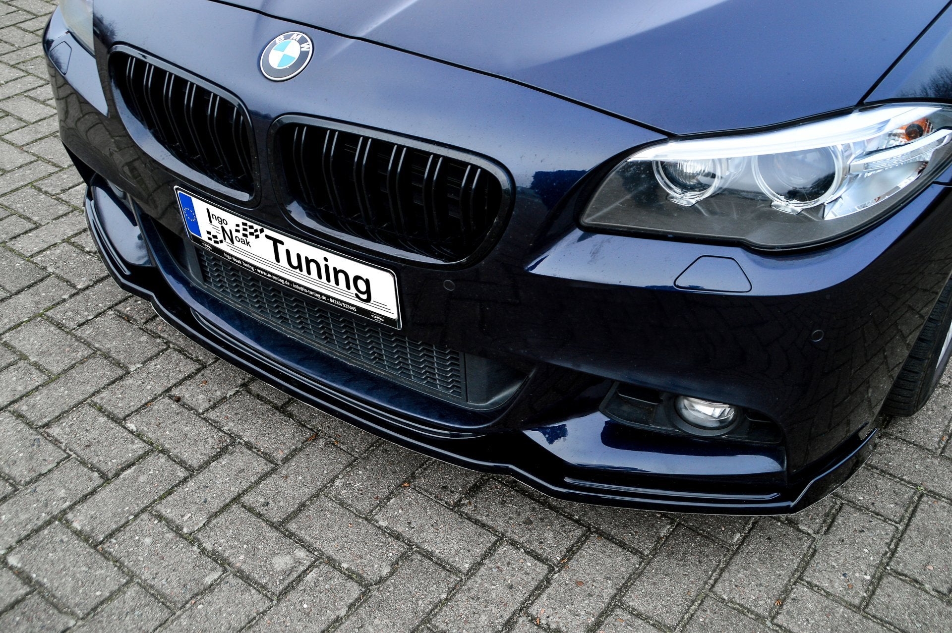 Frontspoilerlippe mit Wing passend für BMW 5er F10 F11 M-Paket