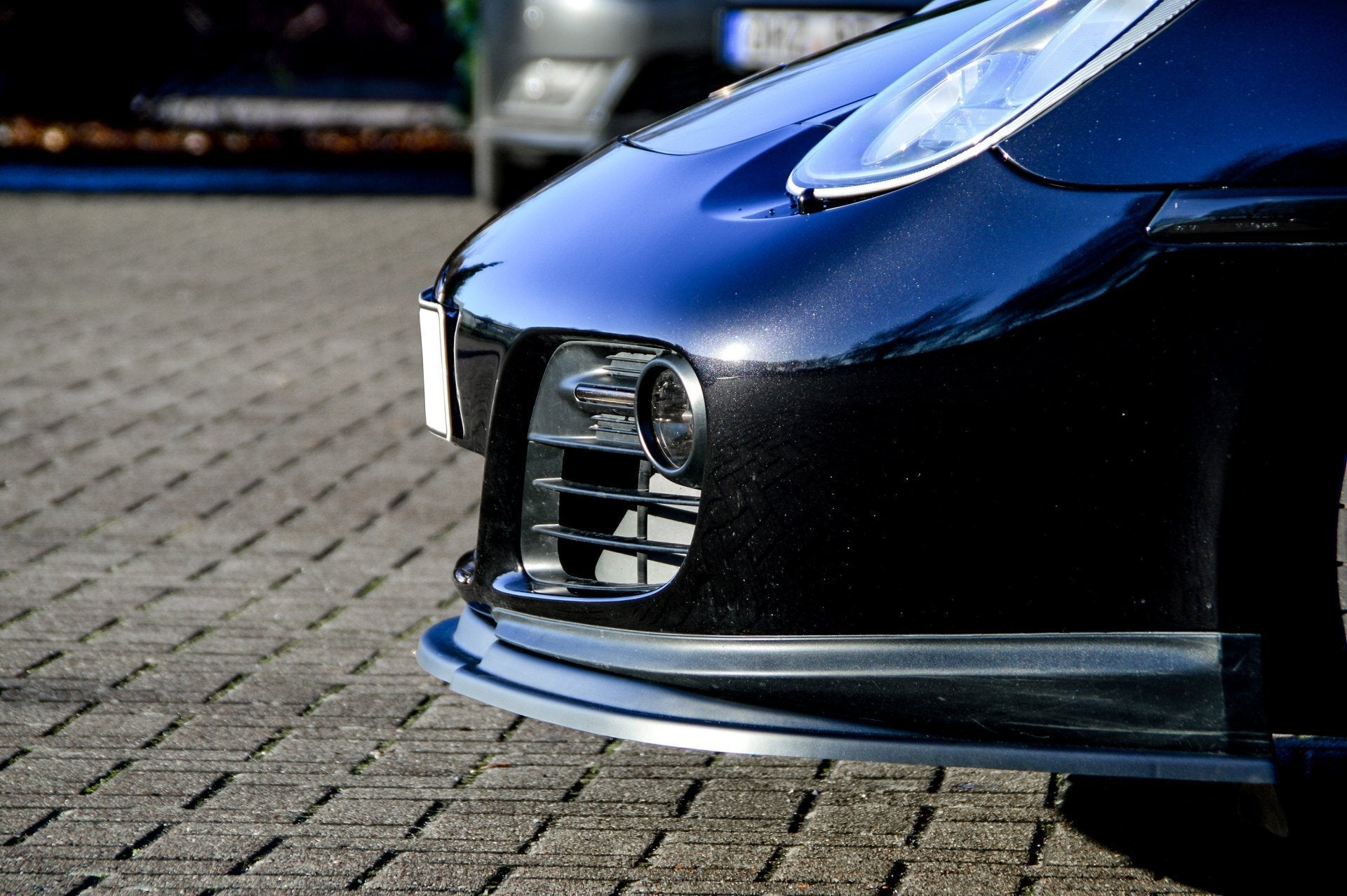 Frontspoilerlippe Cuplippe passend für Porsche Cayman 987 aus ABS