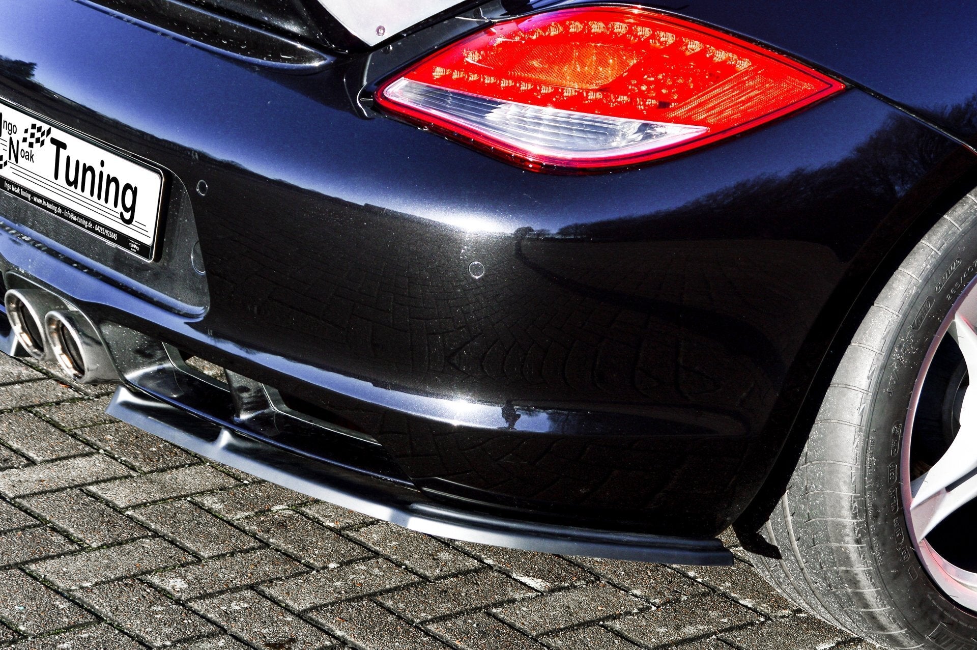 Heckansatz Seitenteile passend für Porsche Cayman 987 Bj. 2009-2013