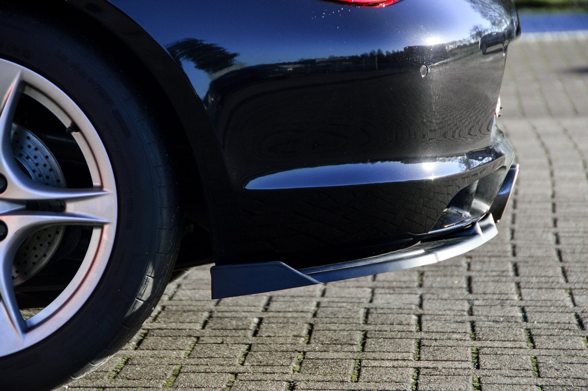 Heckansatz Seitenteile mit Wing passend für Porsche Cayman 987