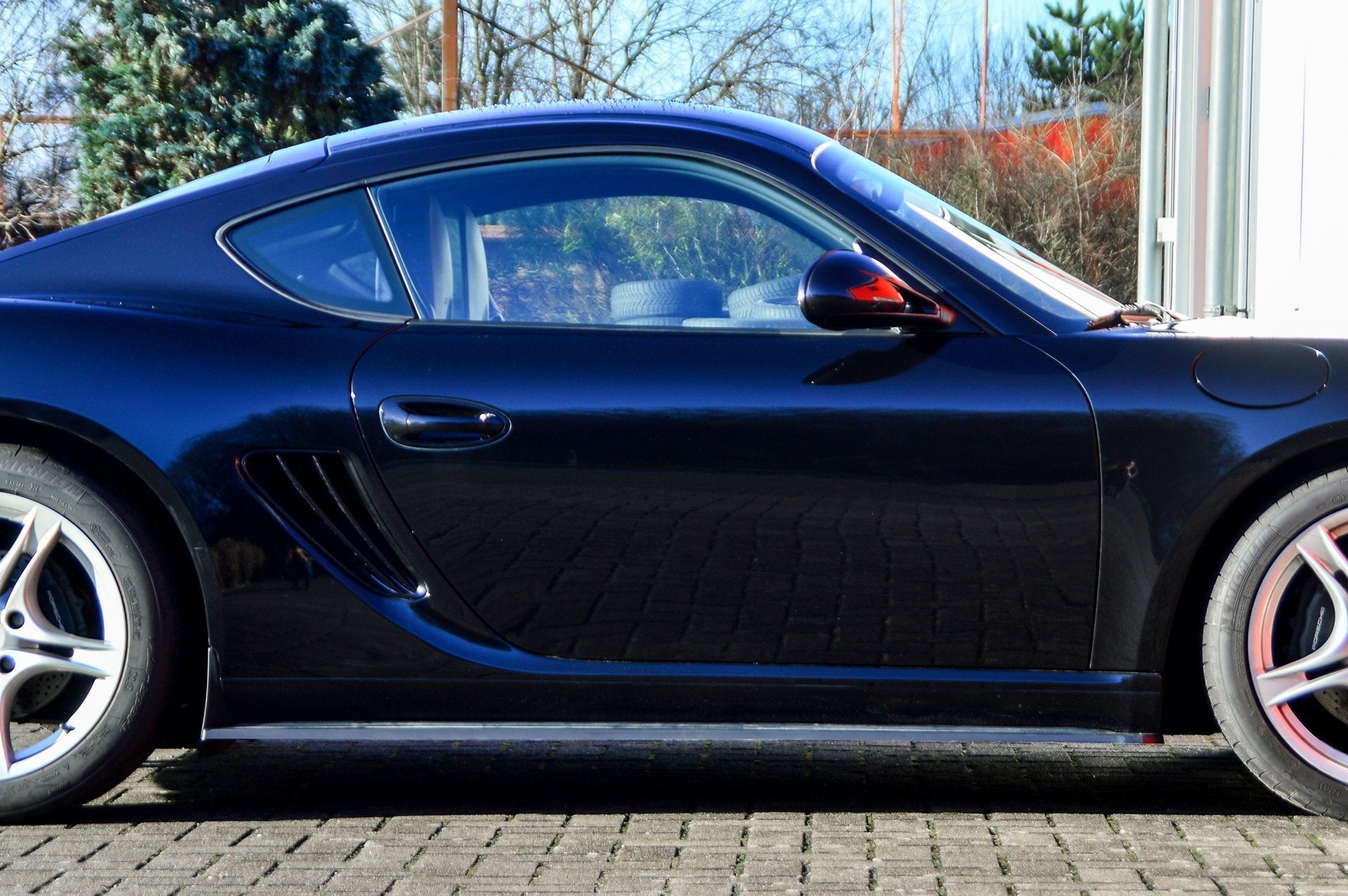 Cup Seitenschweller aus ABS passend für Porsche Cayman 987