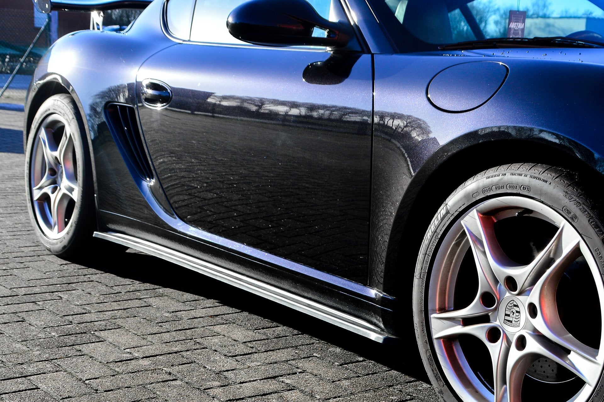 Cup Seitenschweller aus ABS passend für Porsche Boxster 987