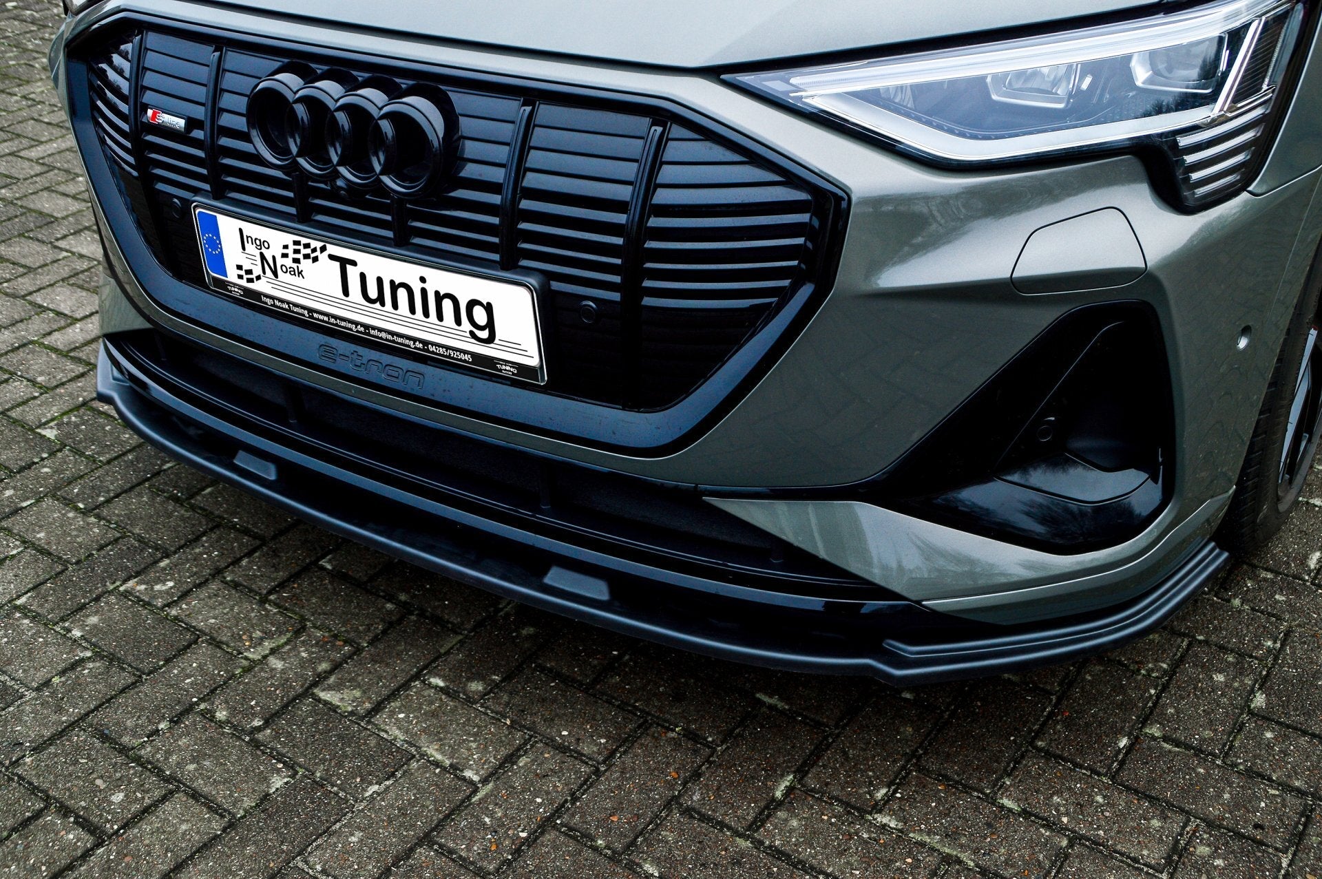 Cup Frontspoilerlippe passend für Audi e-tron Quattro +Sportback