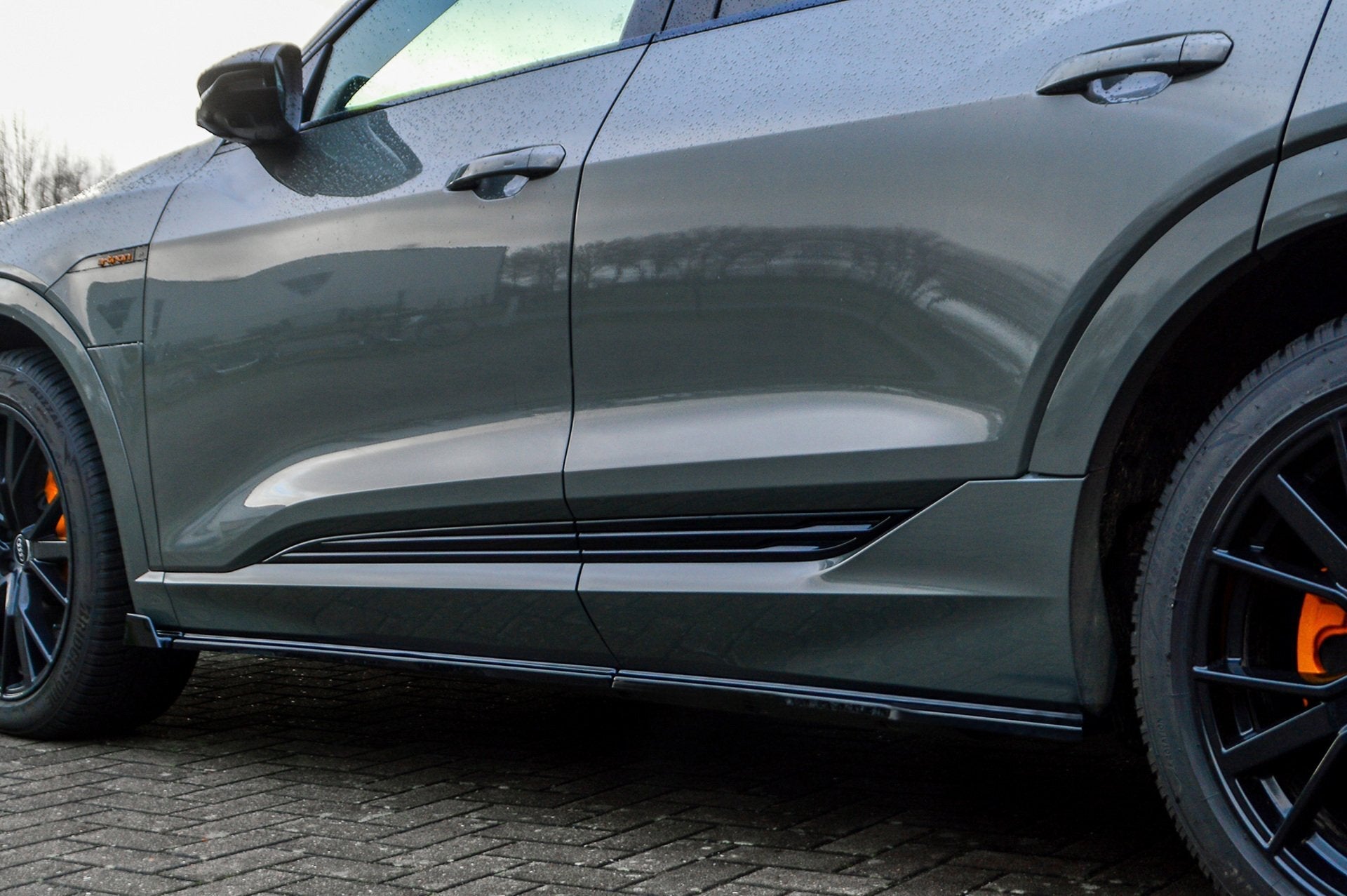 Cup Seitenschweller 6.tlg. mit Wing vorne passend für Audi e-tron Quattro