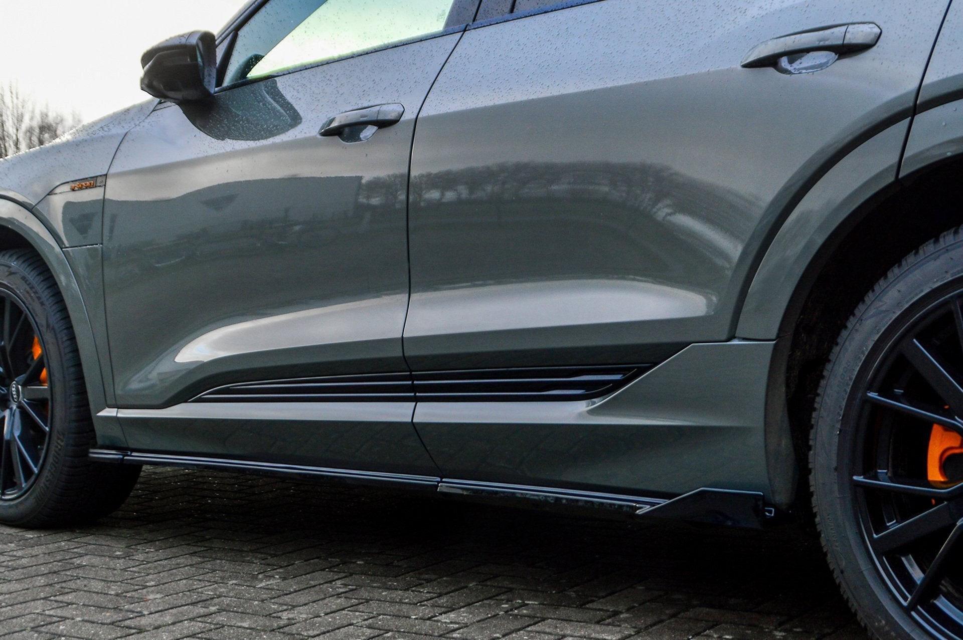 Cup Seitenschweller 6.tlg. mit Wing hinten passend für Audi e-tron Quattro