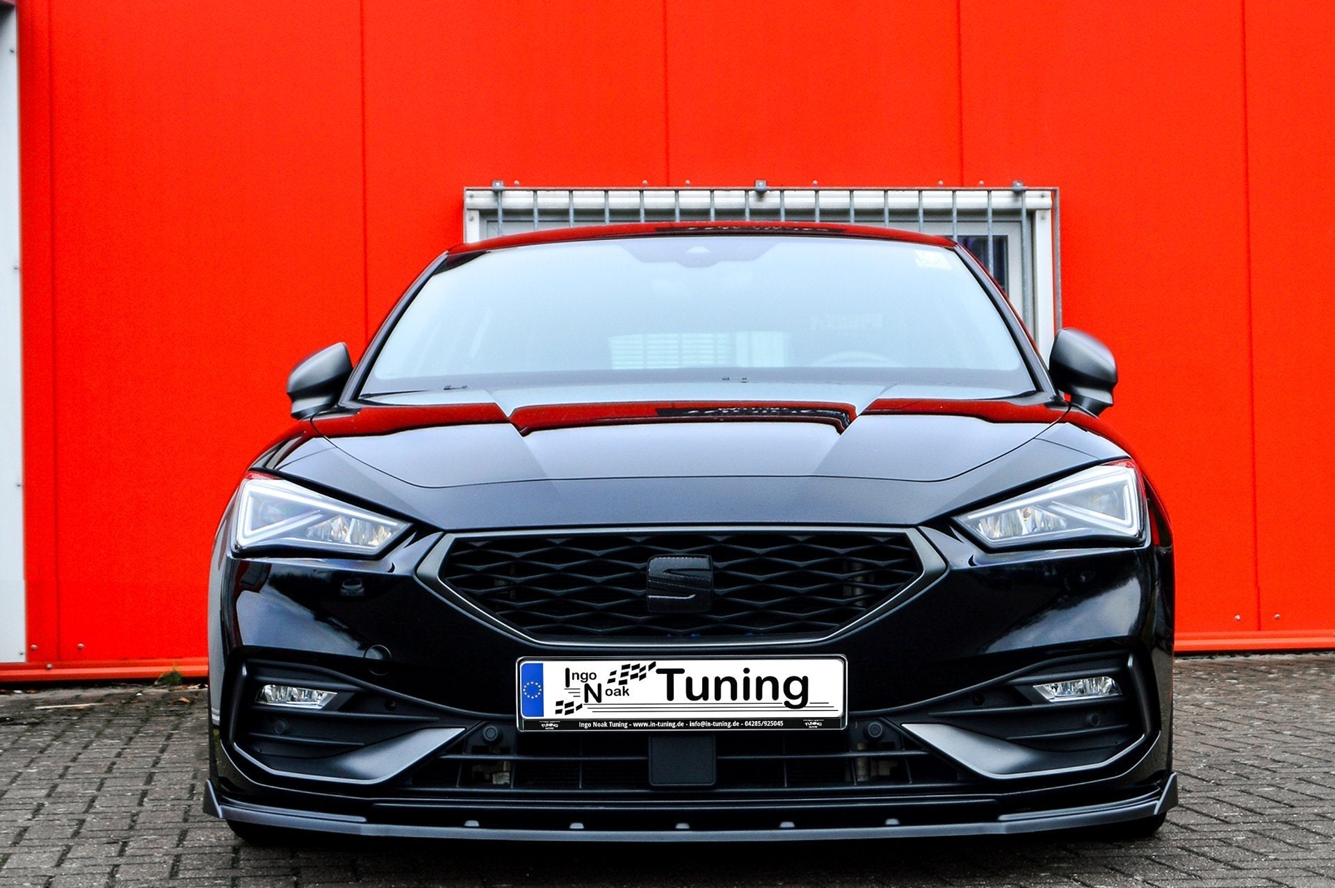 Cup Frontspoilerlippe mit Wings passend für Seat Leon KL +ST
