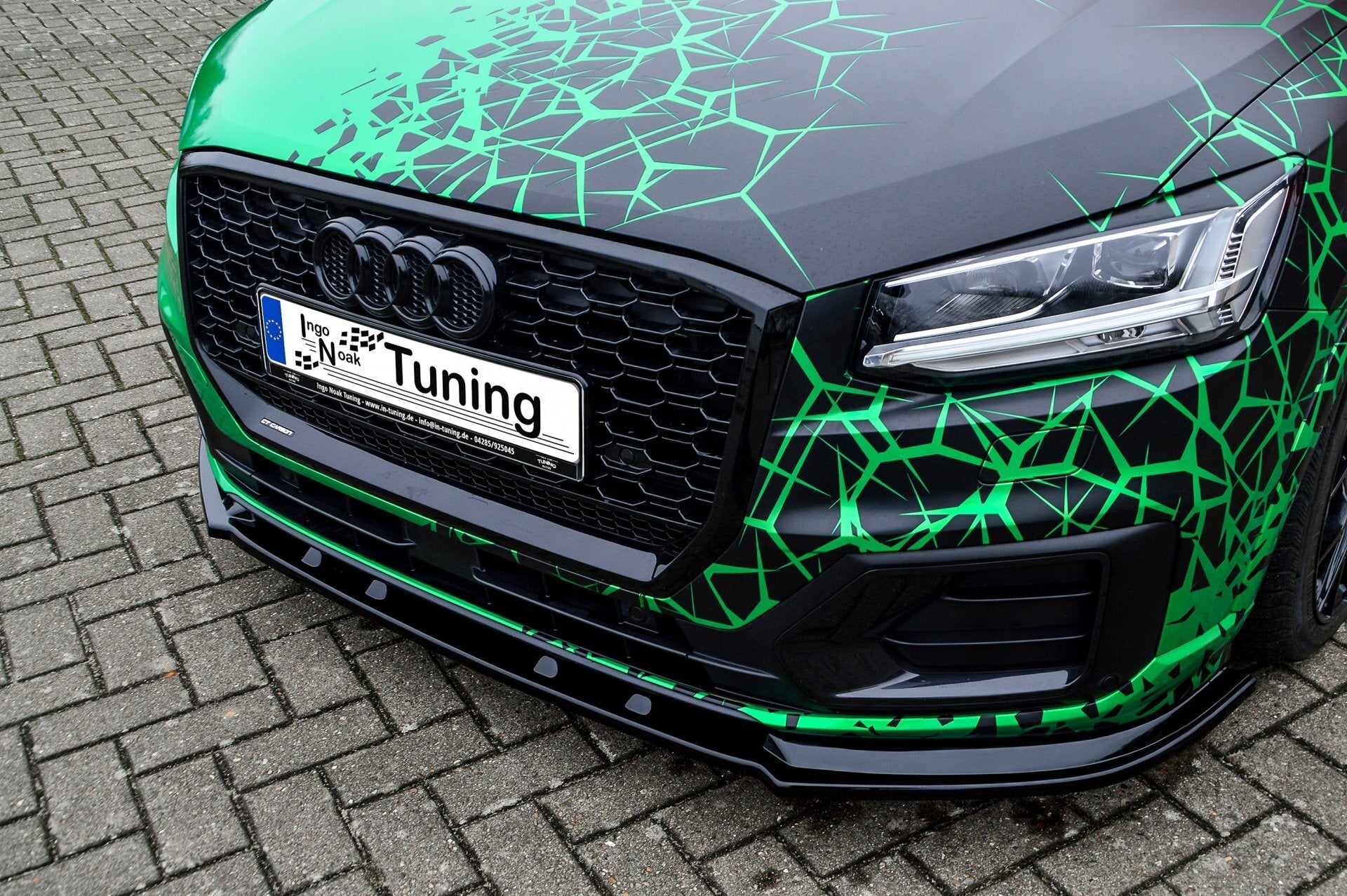Cup Frontspoilerlippe passend für Audi Q2 GA