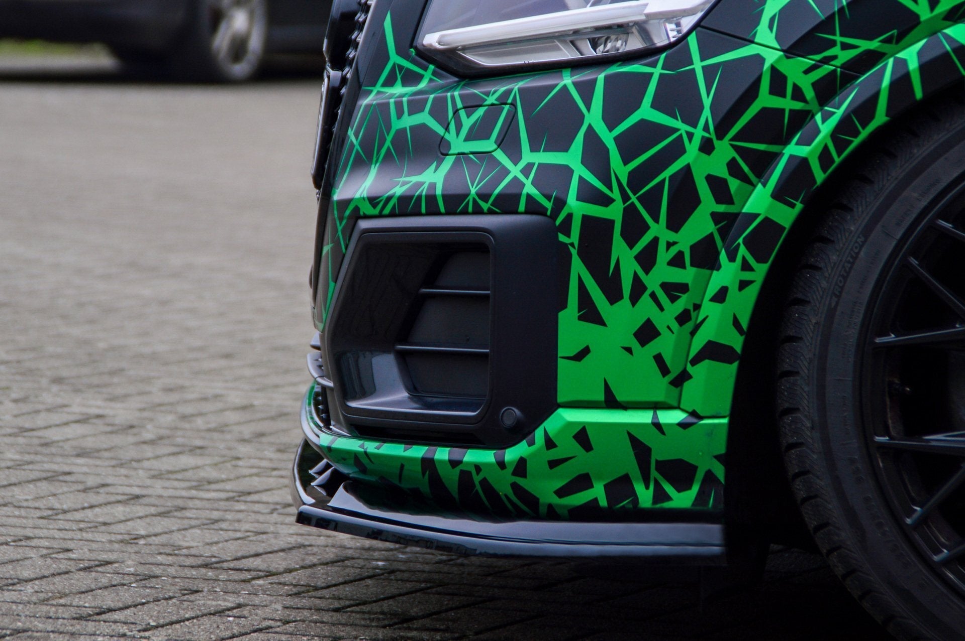 Cup Frontspoilerlippe passend für Audi Q2 GA