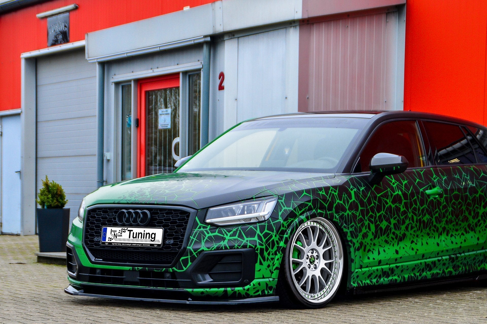 Cup Frontspoilerlippe passend für Audi Q2 GA
