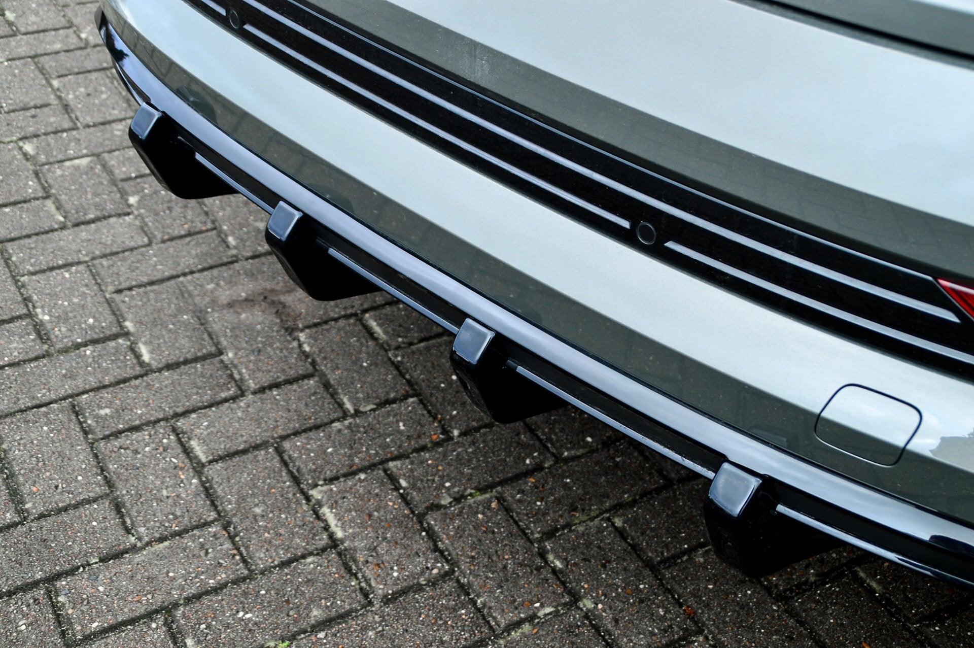 4.tlg. Heckansatz Aufsatz passend für Audi e-tron Quattro S-Line