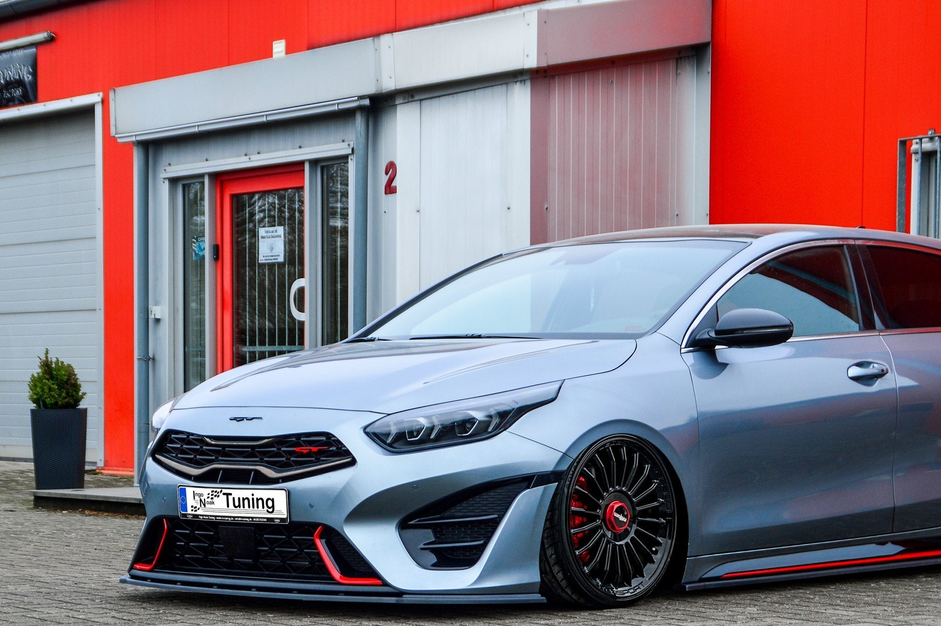 Cup Frontspoilerlippe passend für Kia Pro Ceed GT