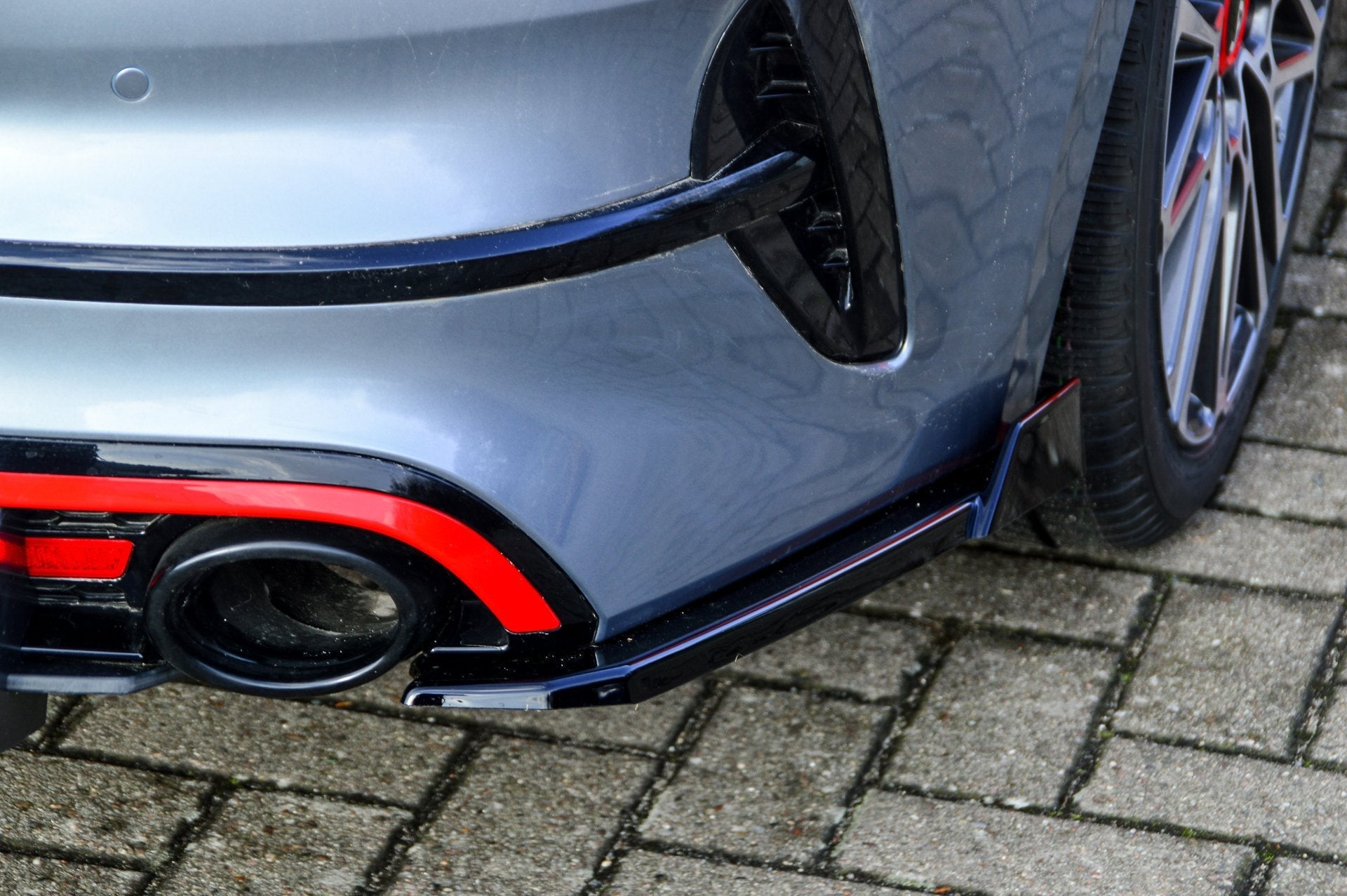 Heckdiffusor Seitenteile mit Wing passend für Kia ProCeed GT