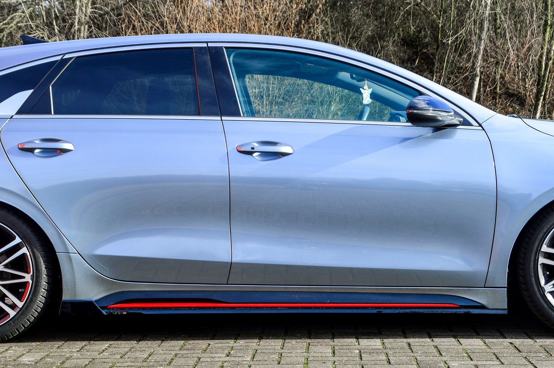 Seitenschweller mit Wing hinten passend für Kia Proceed GT + GT-Line