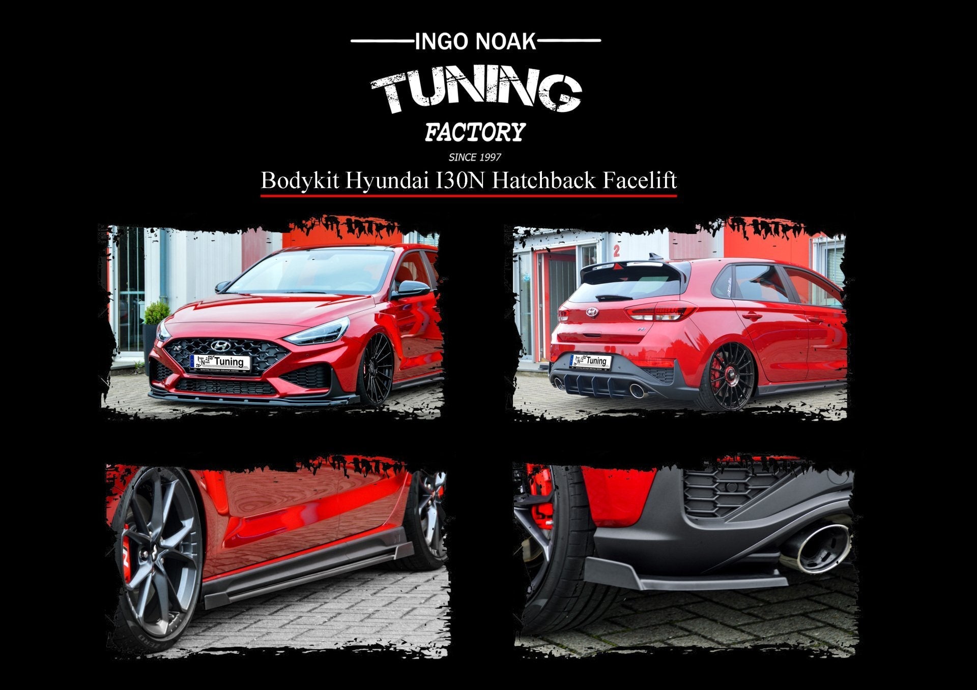 Bodykit passend für Hyundai I30N + Performance Facelift
