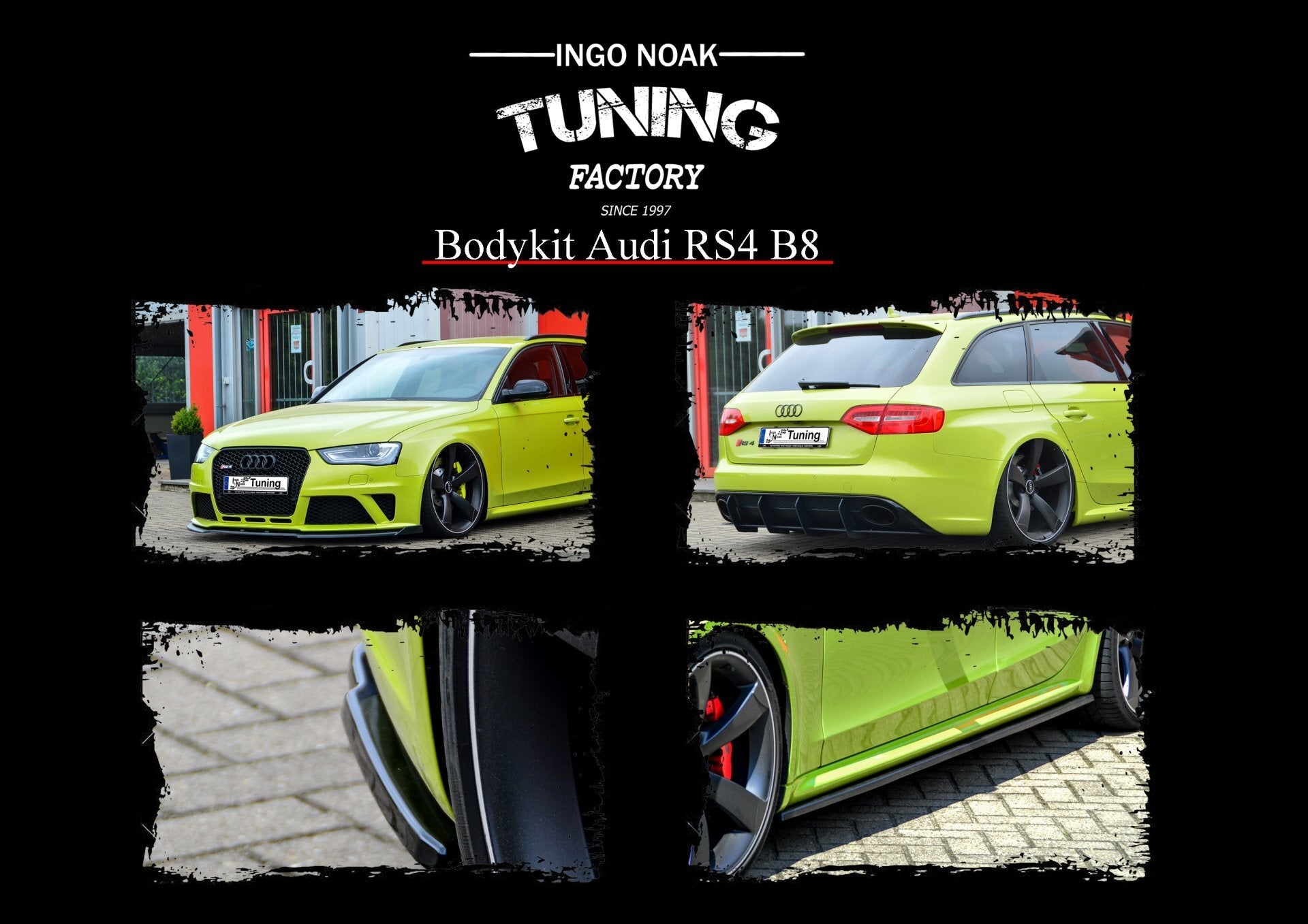 Bodykit passend für Audi RS4 B8 8K