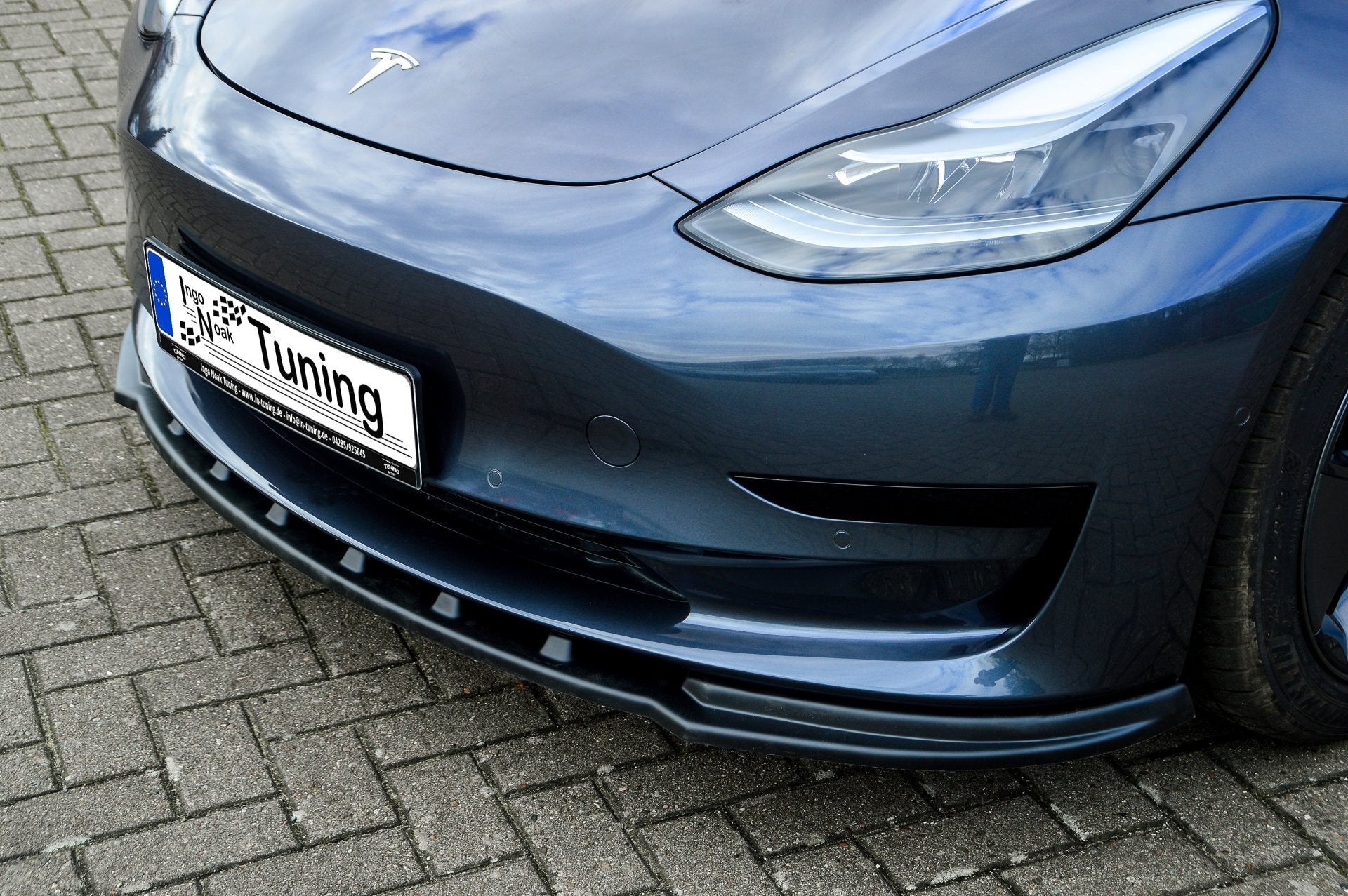 Cup Frontspoilerlippe passend für Tesla Model 3