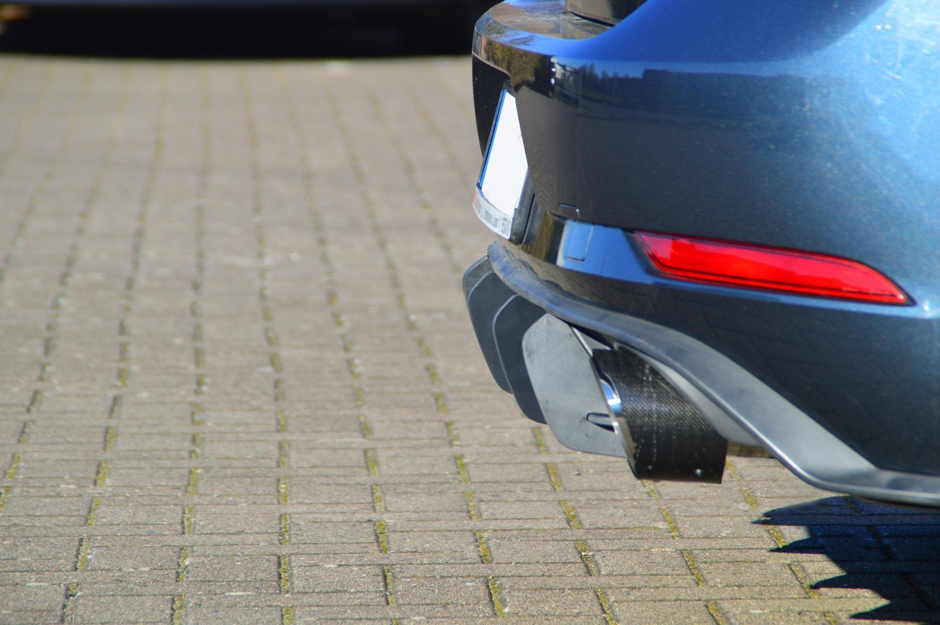 Heckansatz Diffusor Version.2 passend für VW Golf 7 GTI + Performance Facelift