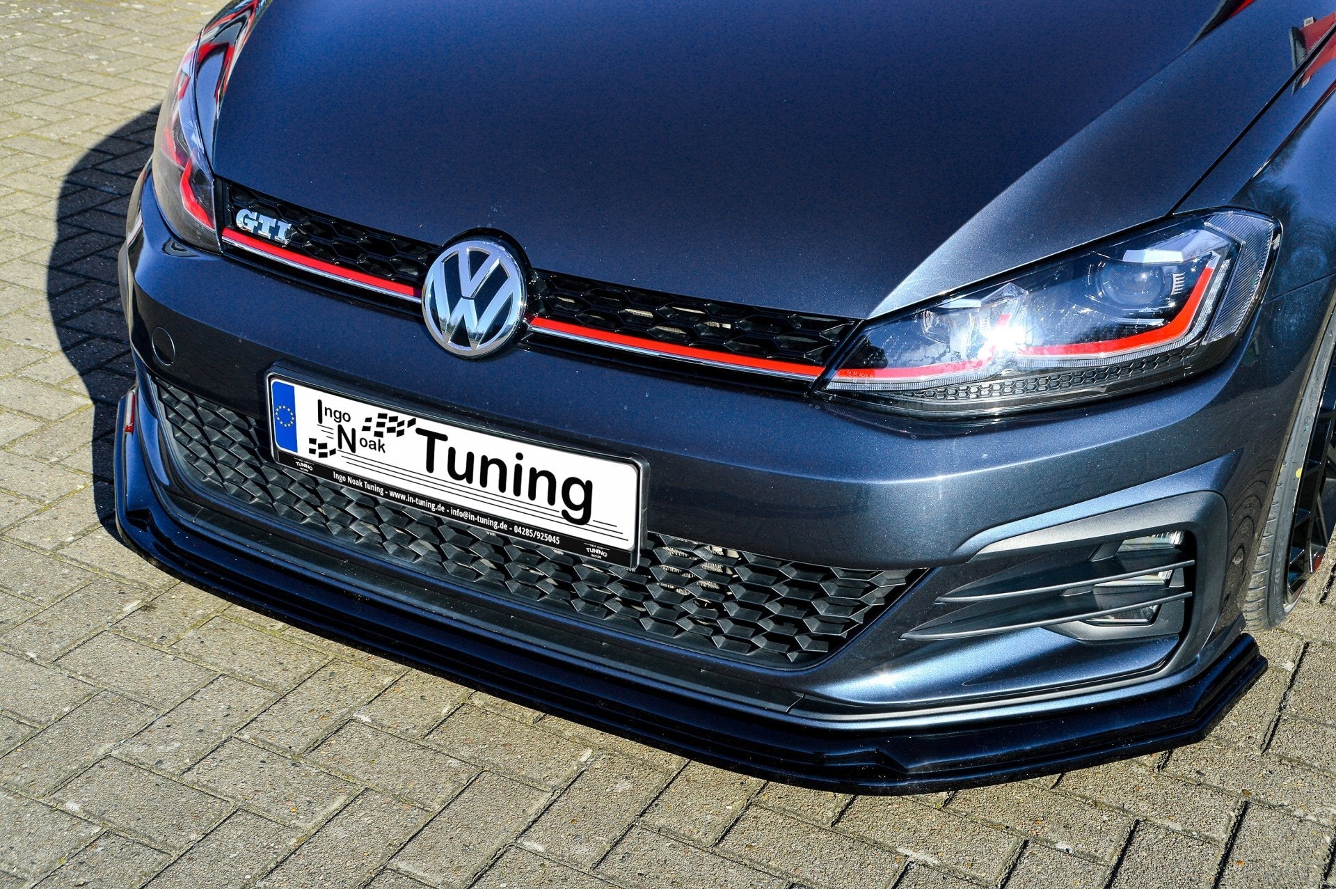 Spoilerschwert Frontspoiler V.2 passend für VW Golf 7 GTD Variant Facelift