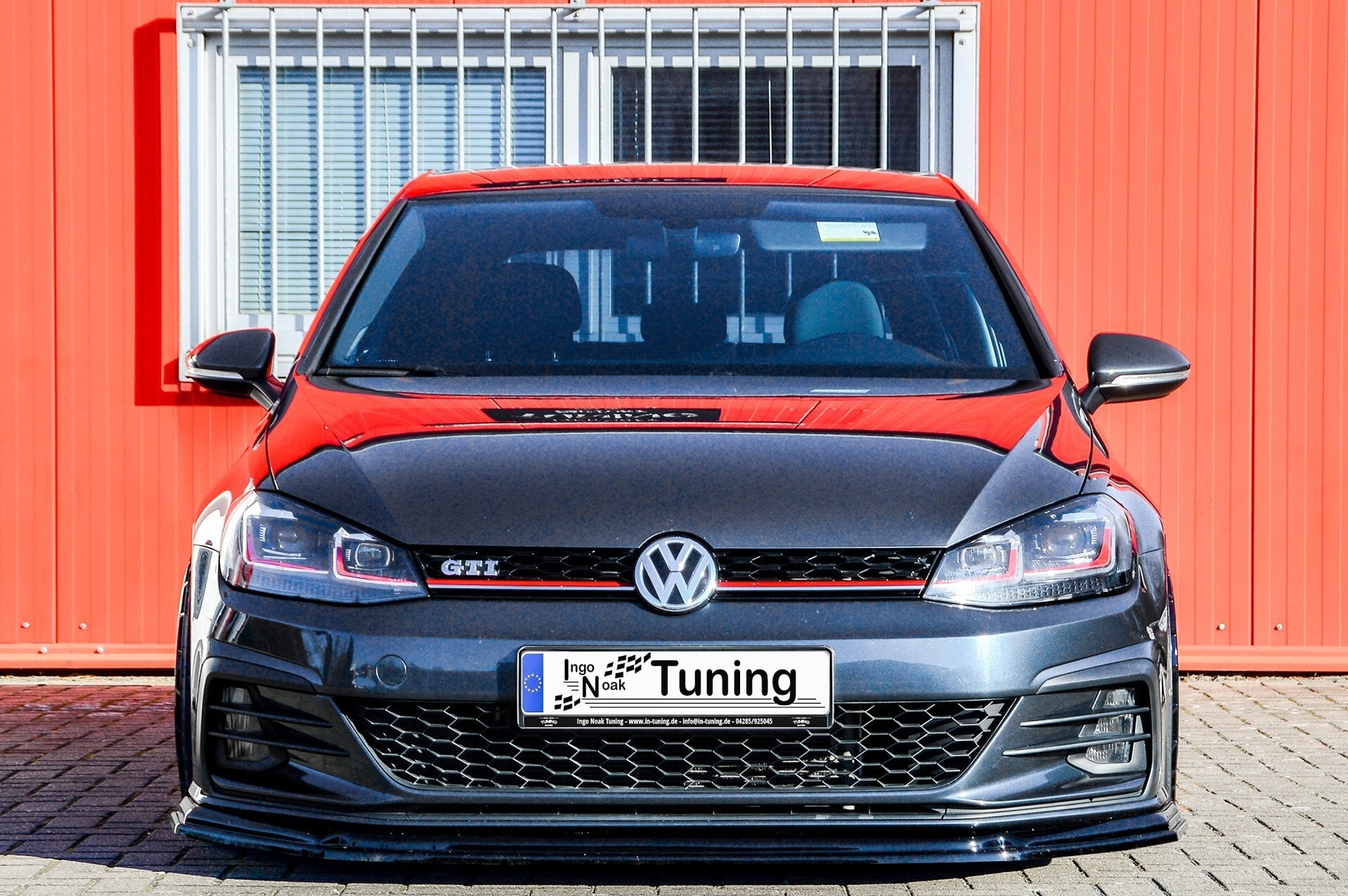 Spoilerschwert Frontspoiler V.2 passend für VW Golf 7 GTD Variant Facelift