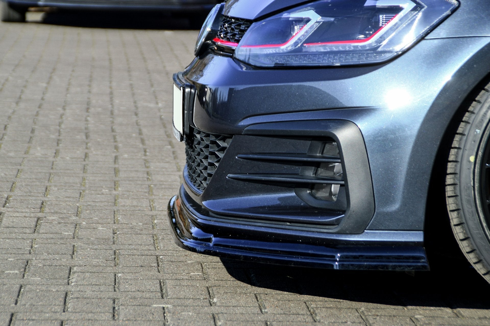 Spoilerschwert Frontspoiler V.2 passend für VW Golf 7 GTD Variant Facelift