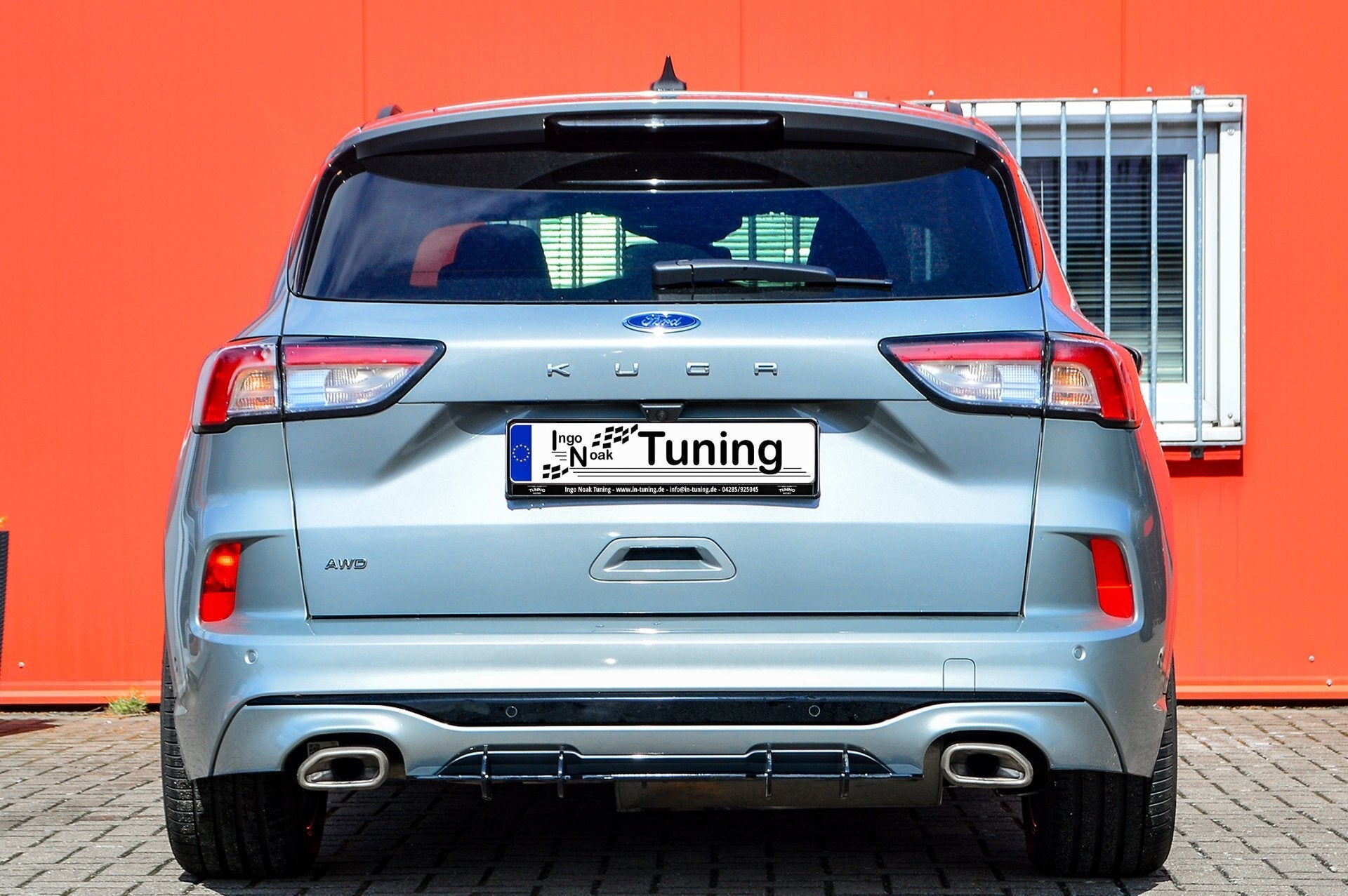 Gefräster Heckansatz passend für Ford Kuga DFK