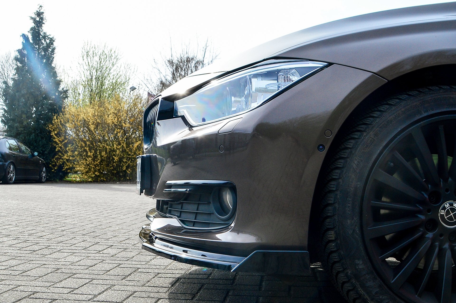Cup Frontspoilerlippe mit Wing passend für BMW 3er F30 F31 mit M-Paket