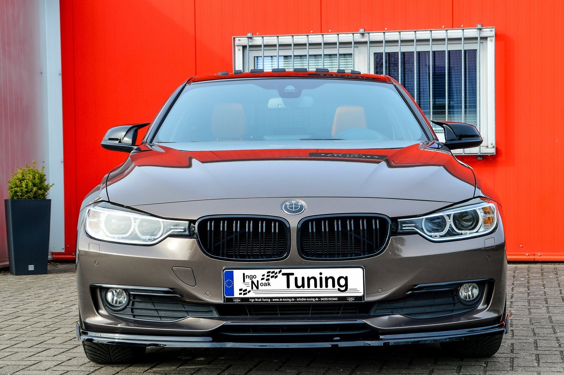 Cup Frontspoilerlippe mit Wing passend für BMW 3er F30 F31 mit M-Paket