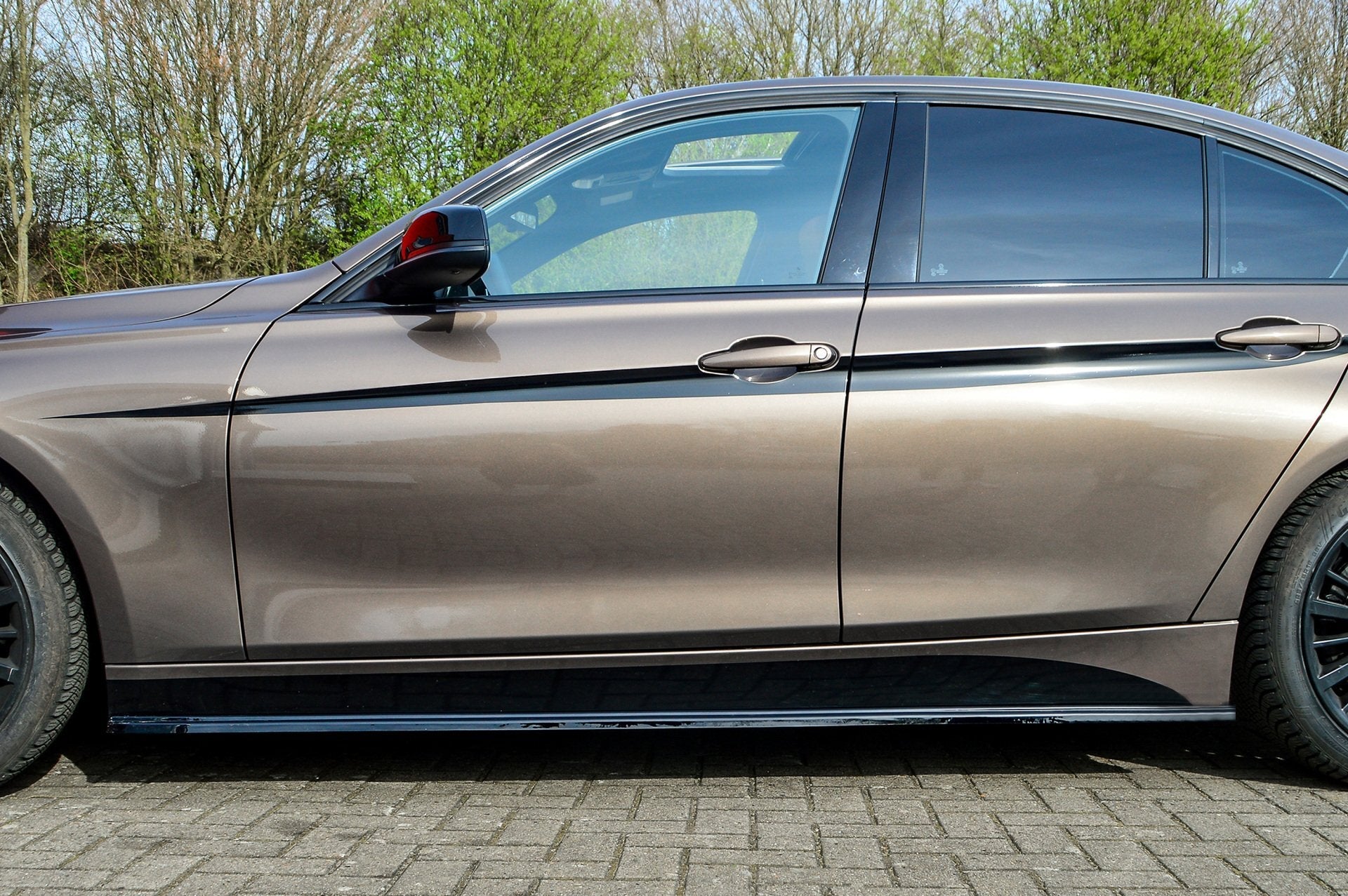 Cup Seitenschweller passend für BMW 3er F30 F31 ohne M-Paket