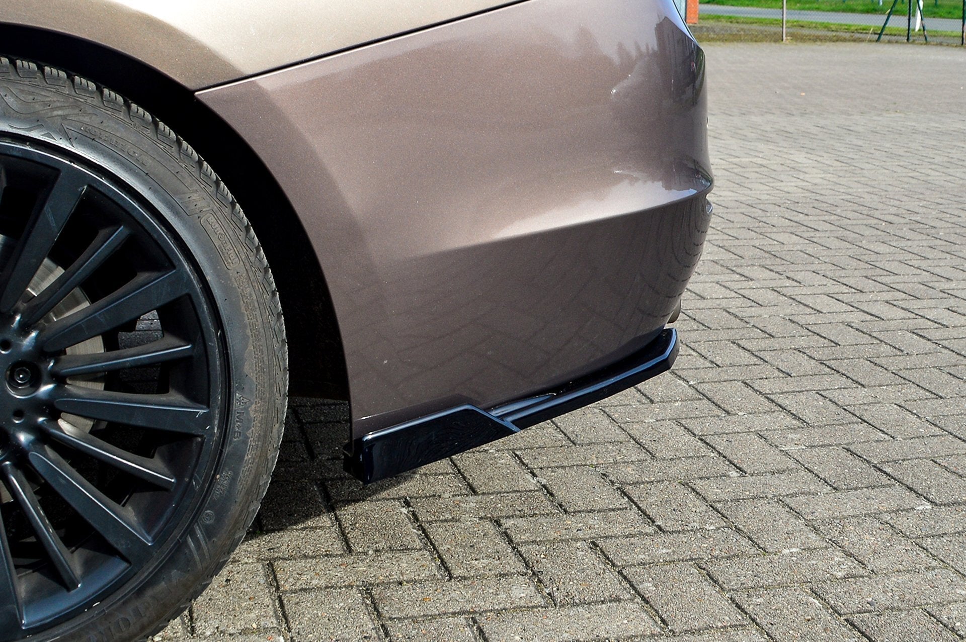 Heckansatz Seitenteile mit Wing passend für BMW 3er F30 Standard