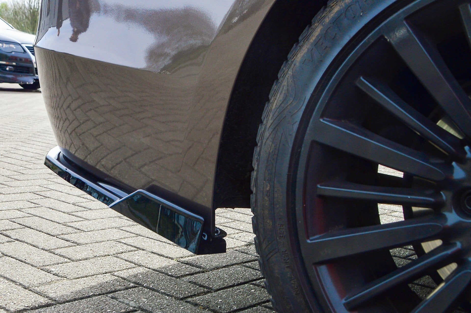 Heckansatz Seitenteile mit Wing passend für BMW 3er F30 Standard