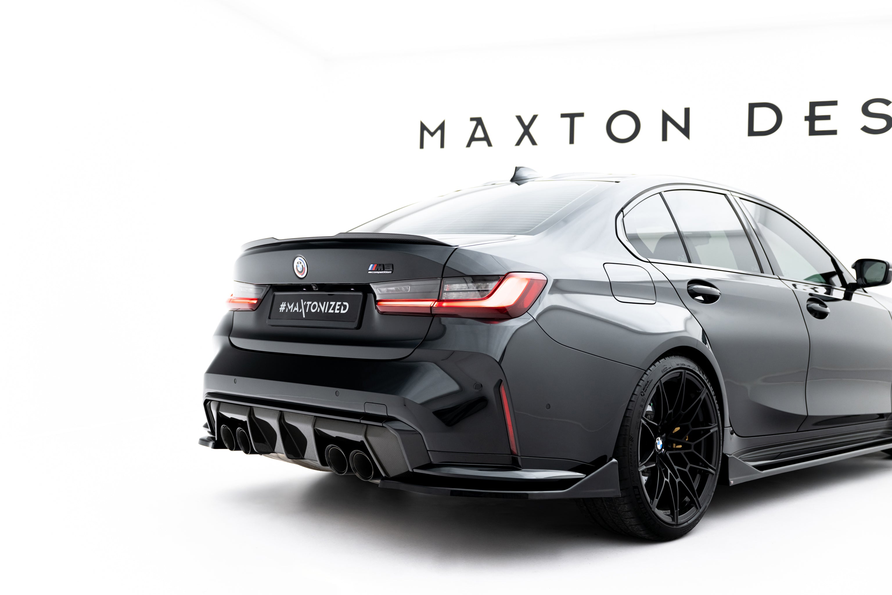Flaps Heckansatz V5 Diffusor für BMW M3 Limousine / Touring G80 / G81