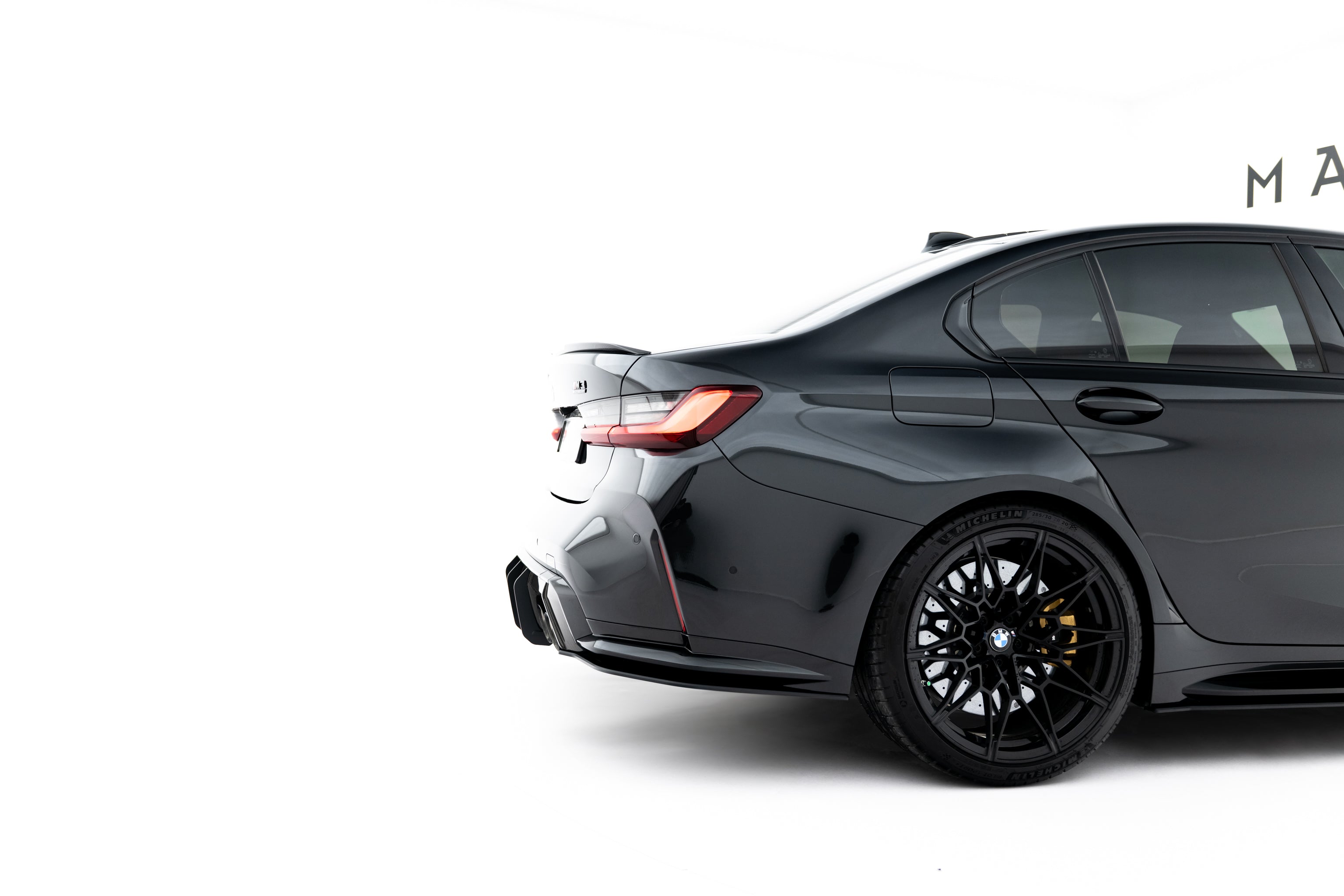 Street Pro Flaps Heckansatz V3 Diffusor für BMW M3 Limousine / Touring G80 / G81