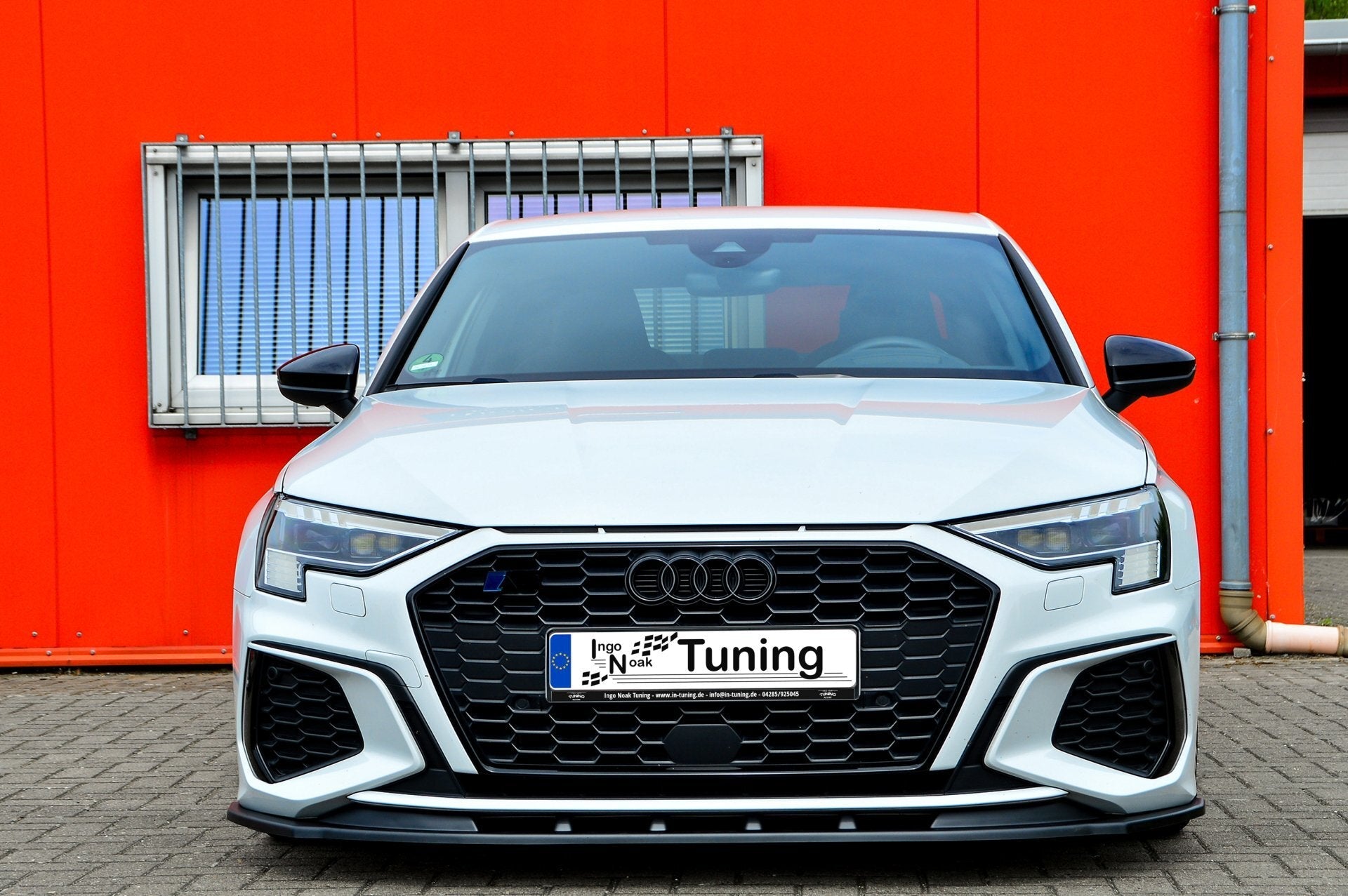 Cup Frontspoilerlippe passend für Audi A3 8Y S-Line + S3