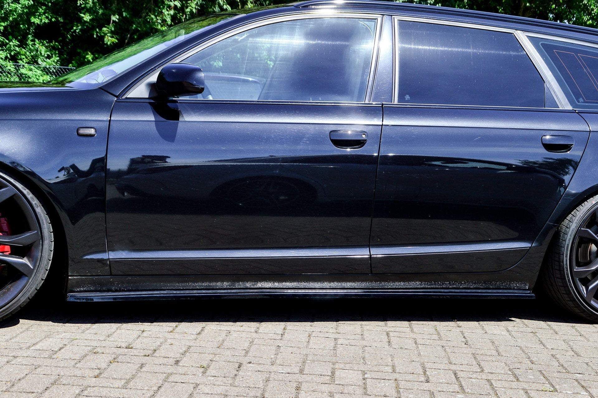 Cup Seitenschweller passend für Audi A6 4F + S-Line Bj. 2011-2015