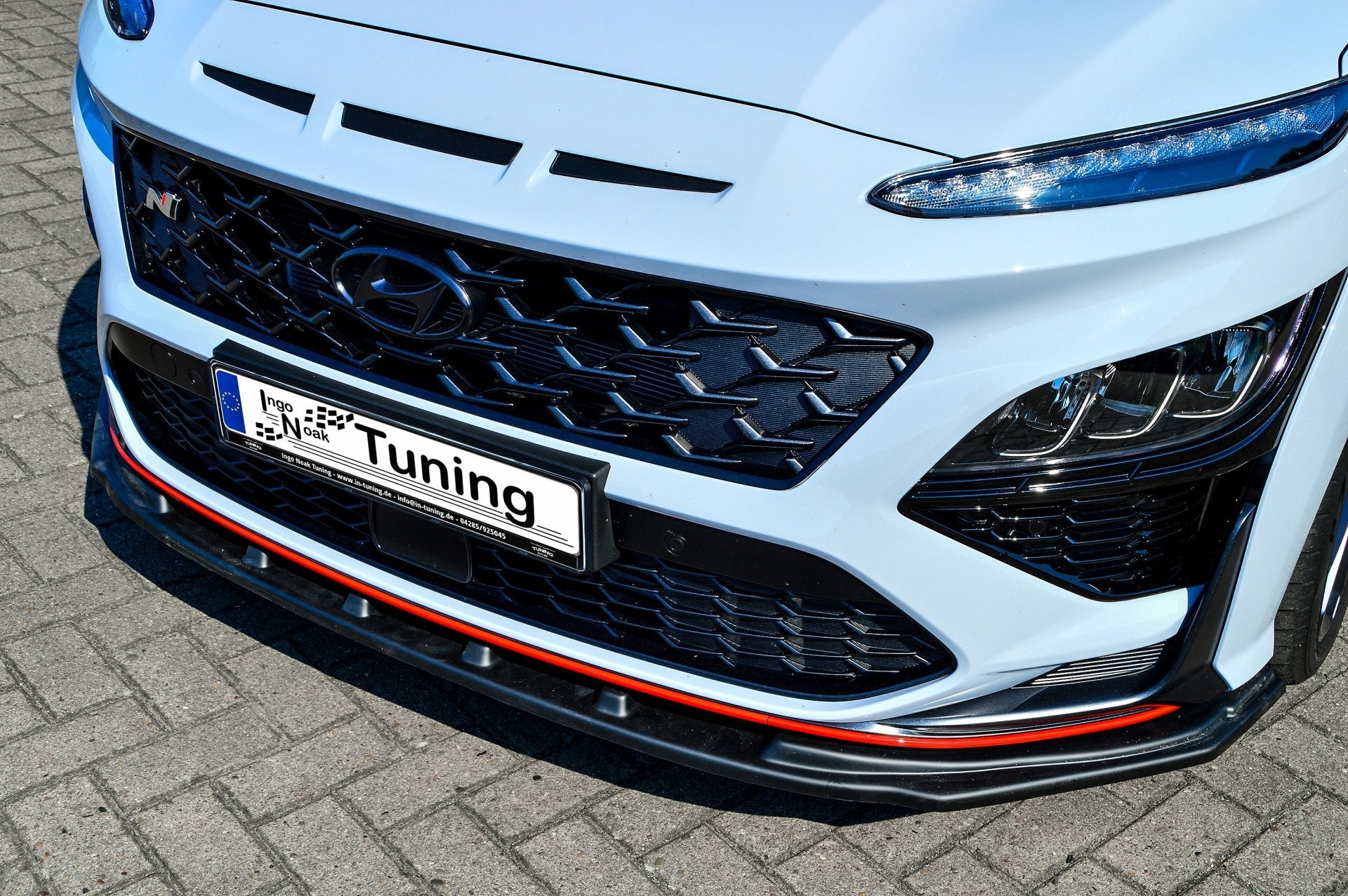 Cup Frontspoilerlippe passend für Hyundai Kona N + N-Line